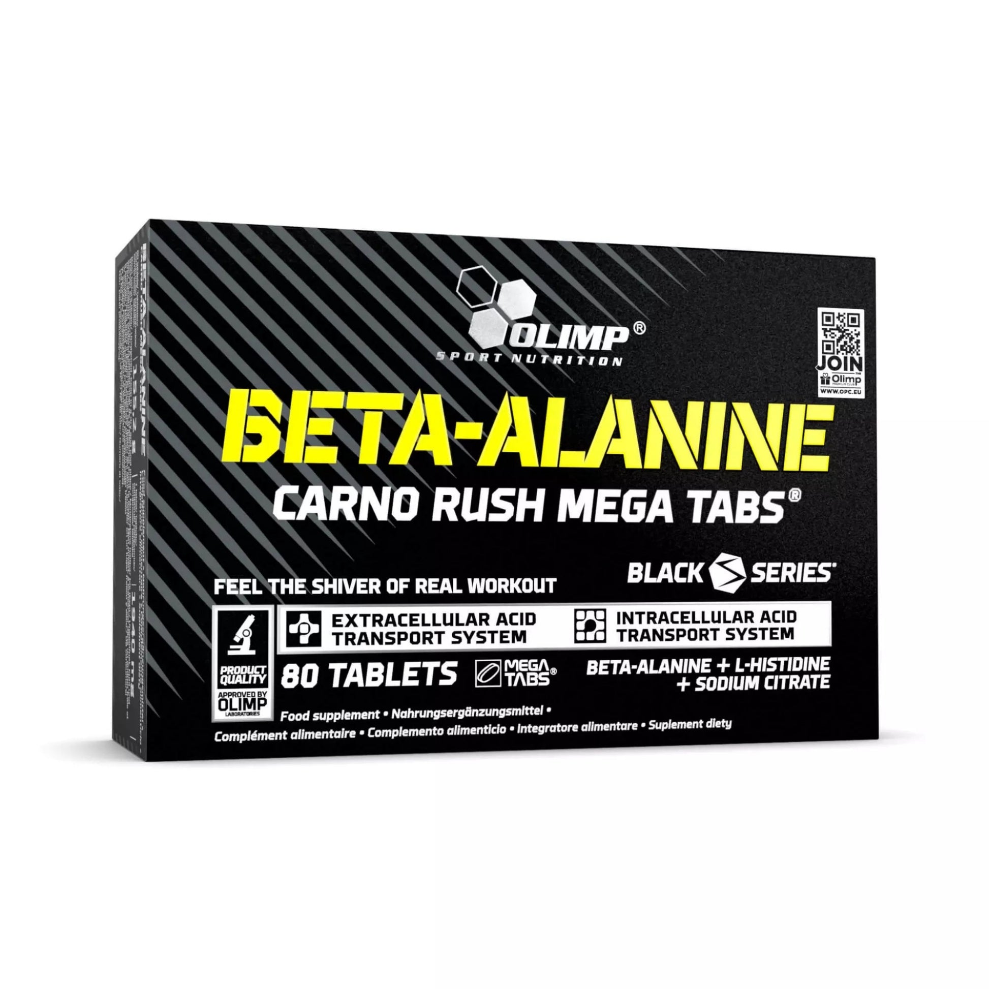 Olimp Beta-Alanine Carno Rush Mega Tabs (80 Tabletten)
