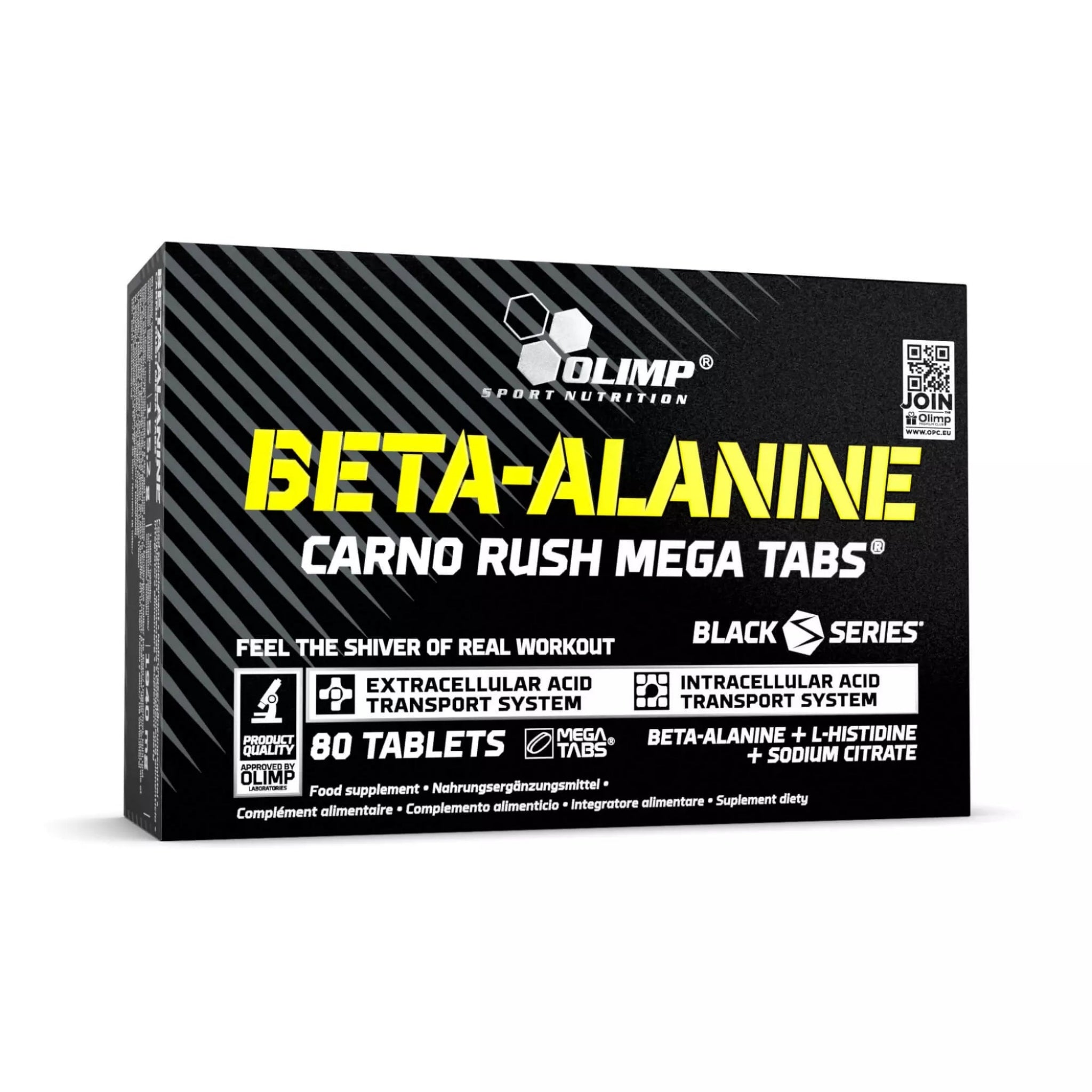 Olimp Beta-Alanine Carno Rush Mega Tabs (80 Tabletten)