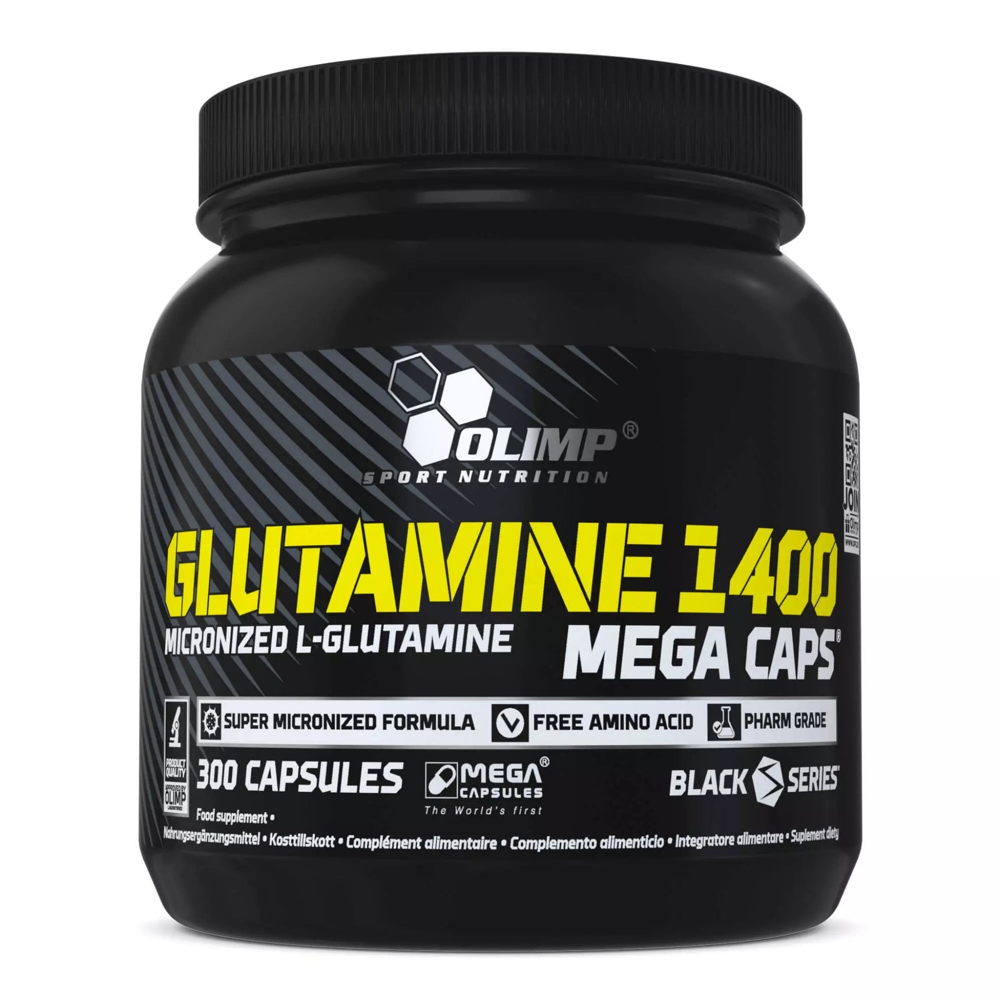 Olimp L-Glutamine 1400 Mega Caps (300 Kapseln)