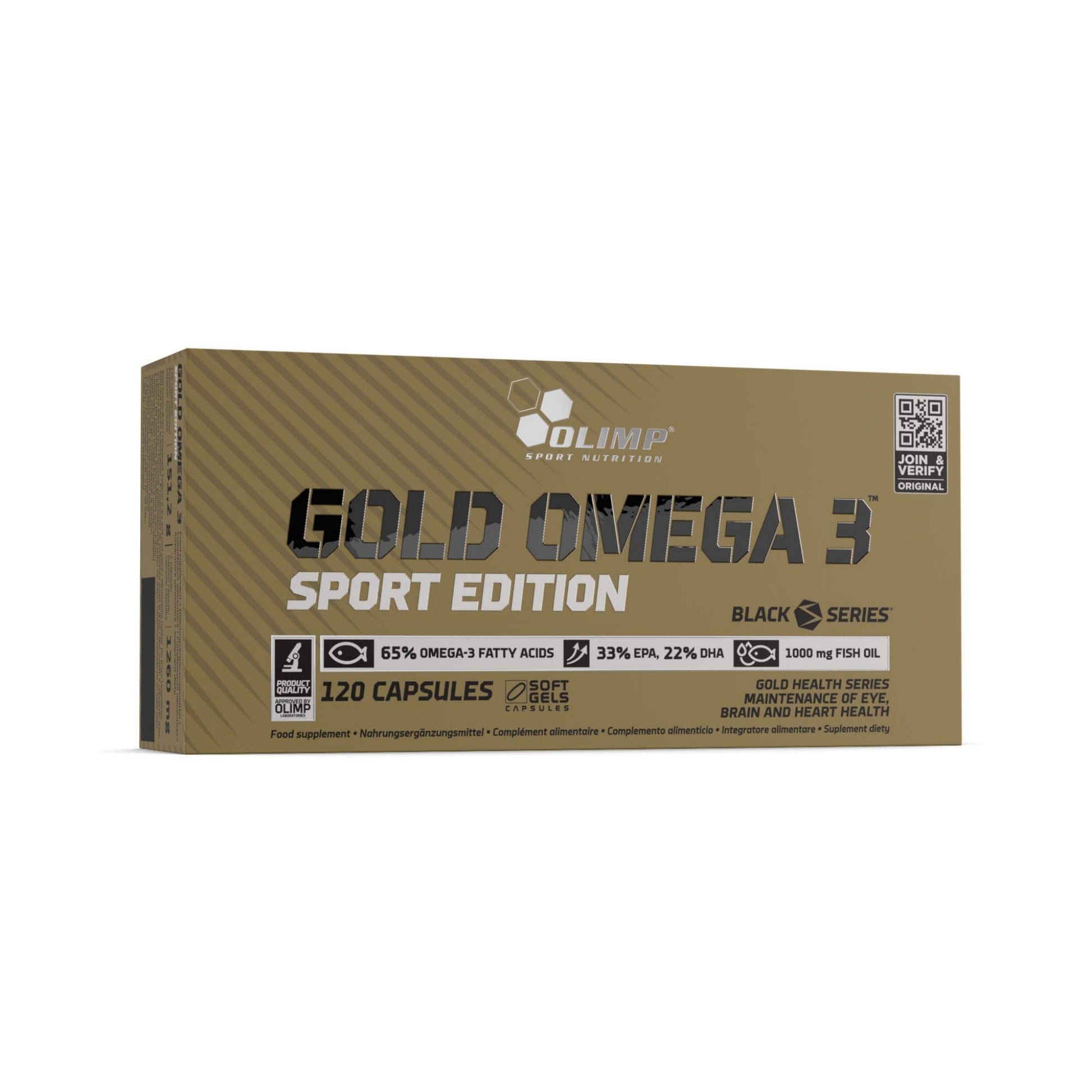 Olimp Gold Omega 3 Sport Edition (120 Kapseln)