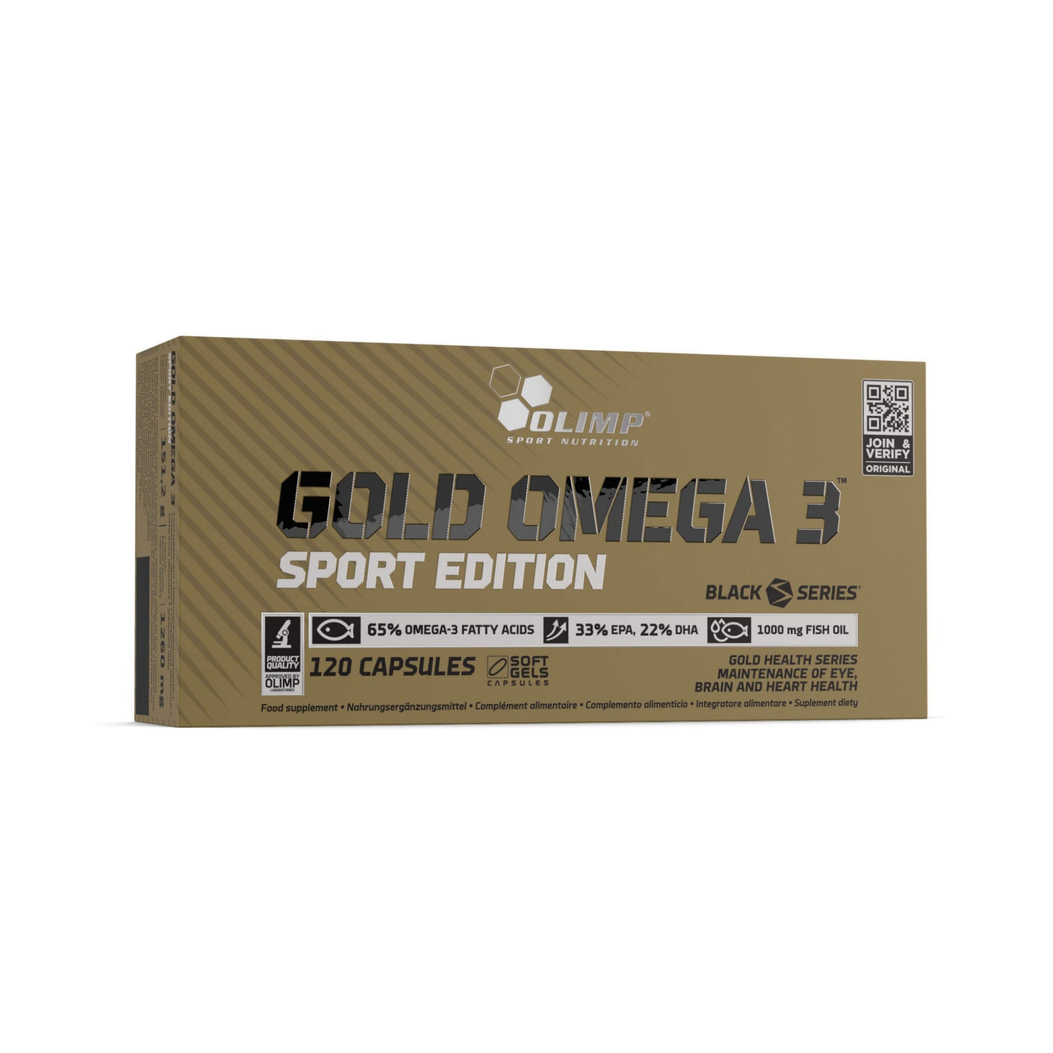 Olimp Gold Omega 3 Sport Edition (120 Kapseln)