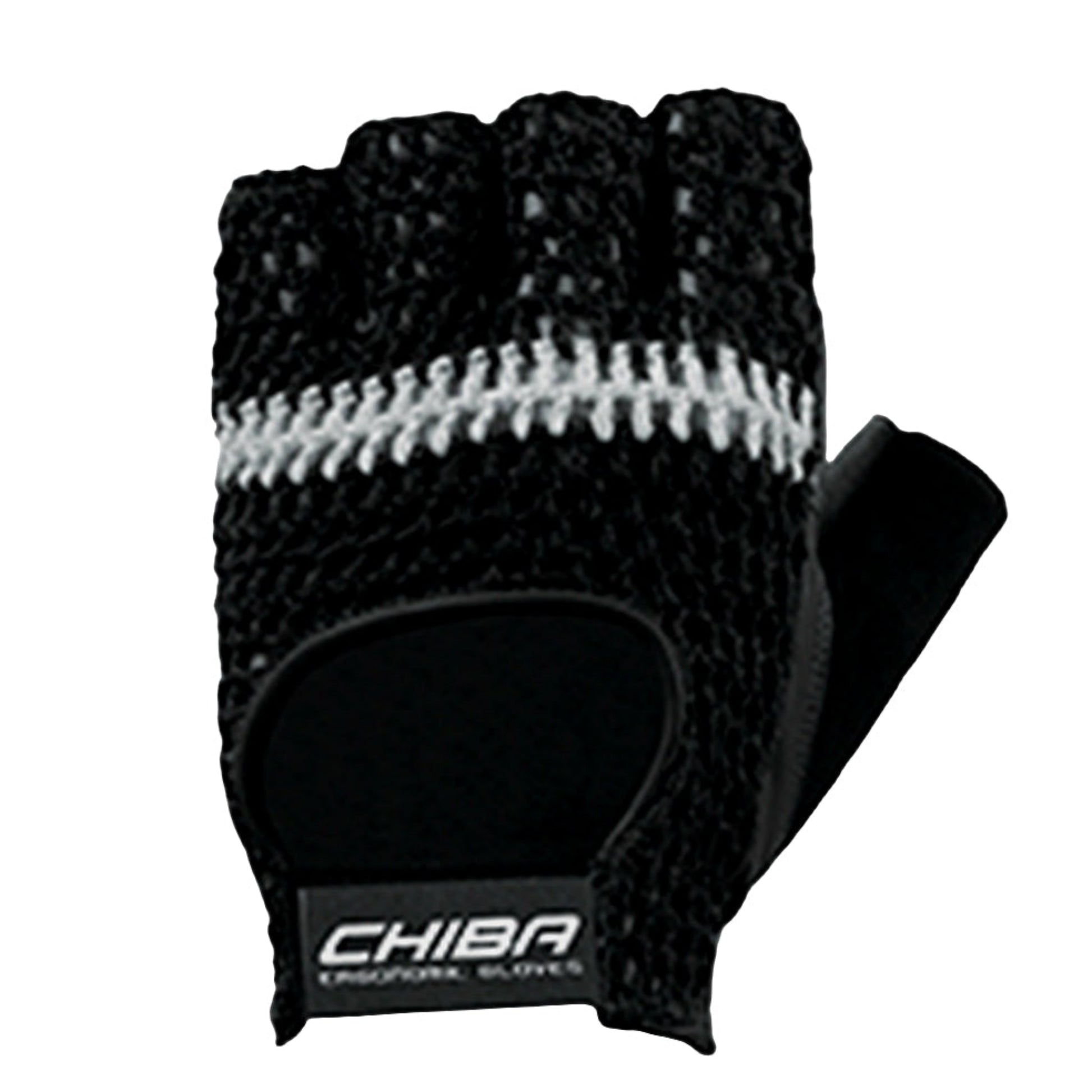 Chiba Athletic Trainingshandschuhe Schwarz