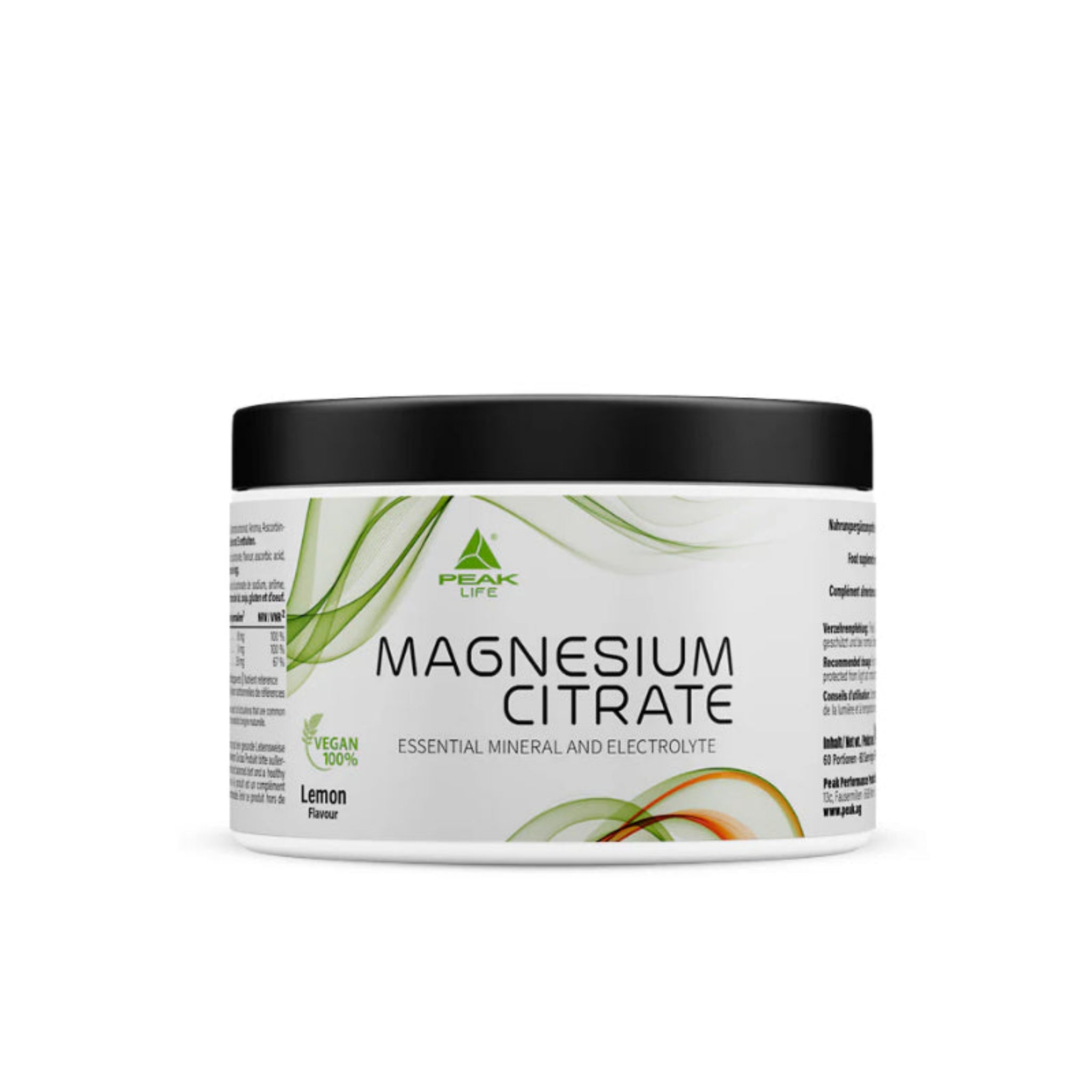 Peak Magnesium Citrat (240g)
