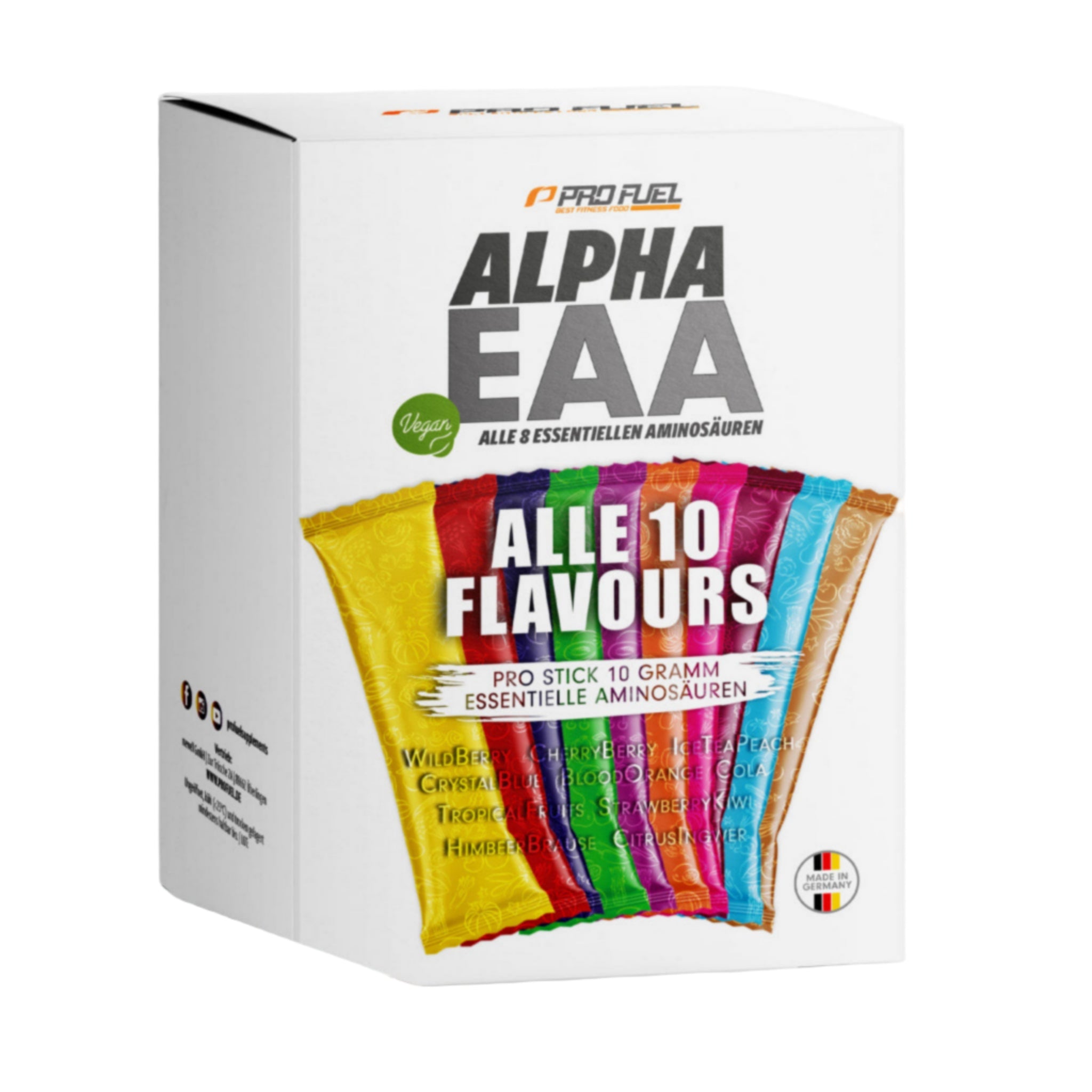 ProFuel Alpha EAA Probepackung (10 Sorten)