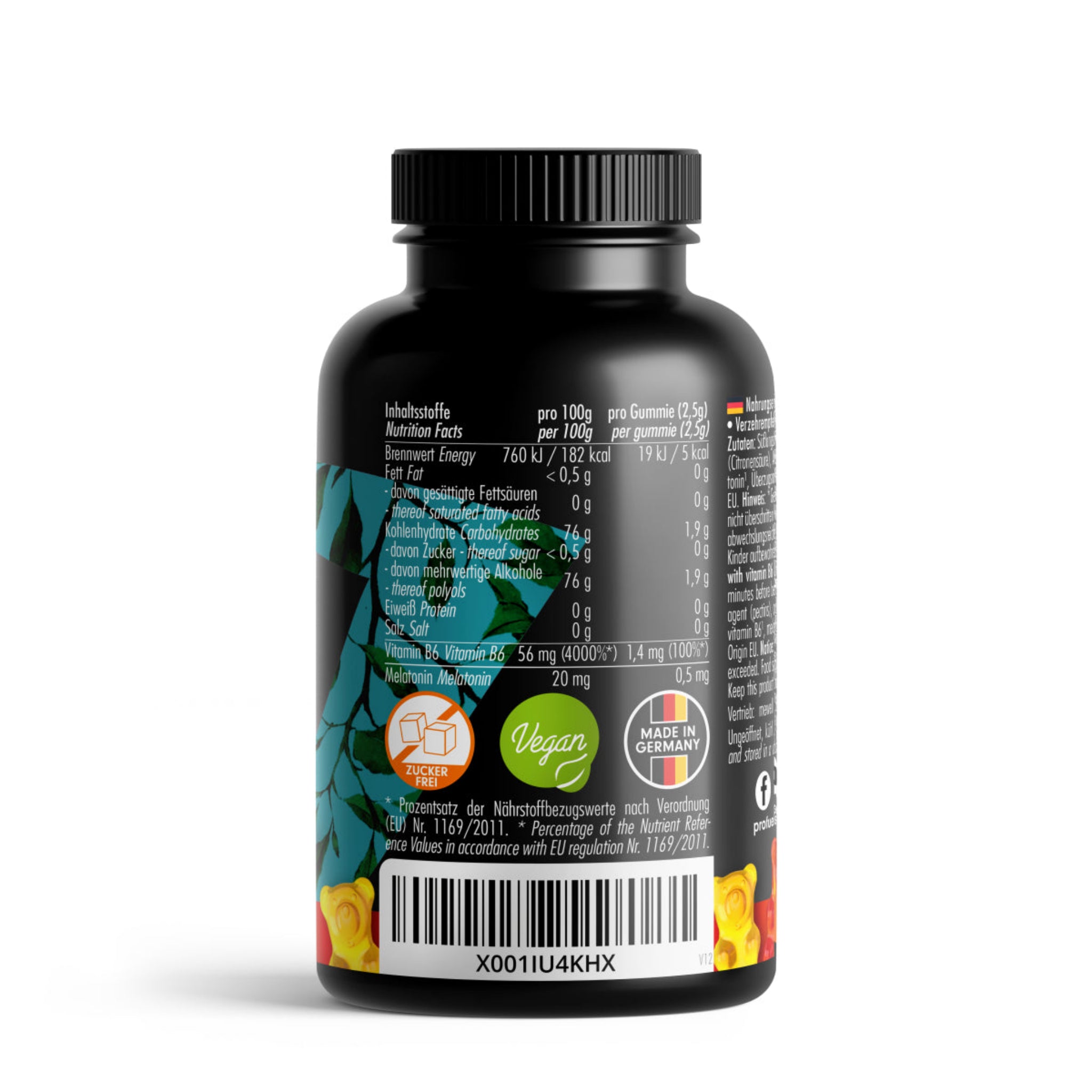 ProFuel Melatonin Frucht-Mix (60 Gummies)