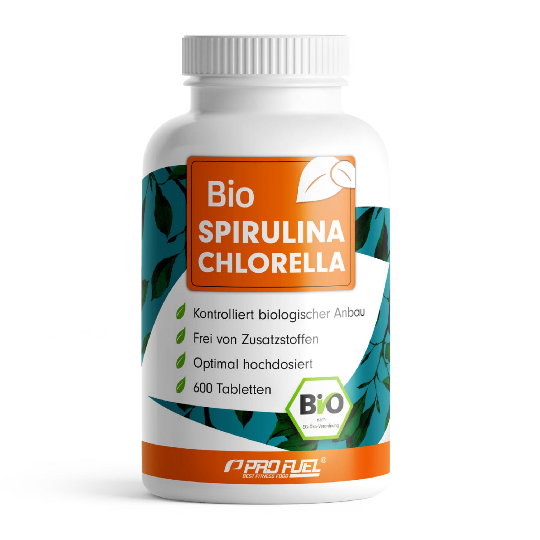 ProFuel Bio SPIRULINA & CHLORELLA (600 Tabletten)