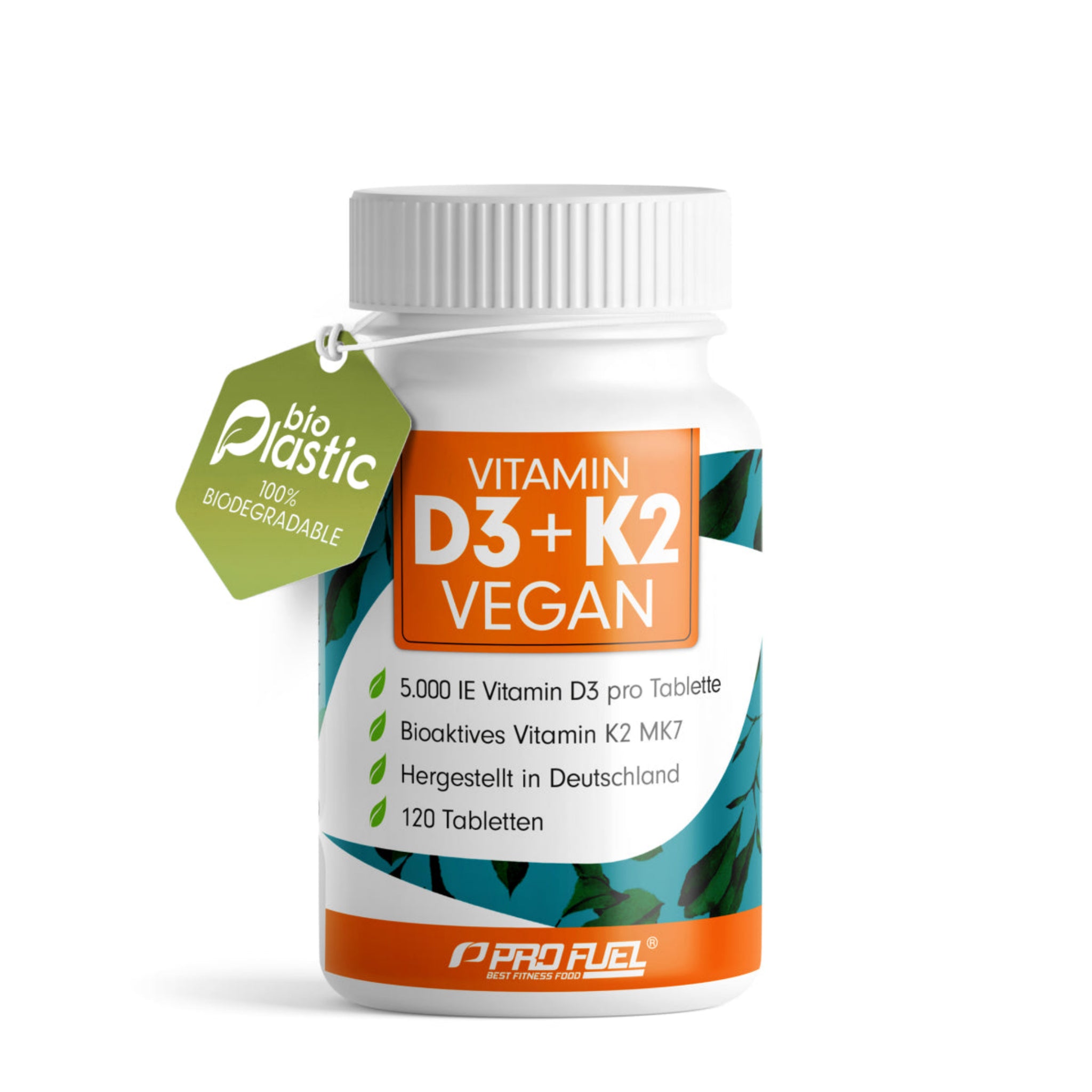 ProFuel VITAMIN D3 + K2 100% Vegan (120 Tabletten)