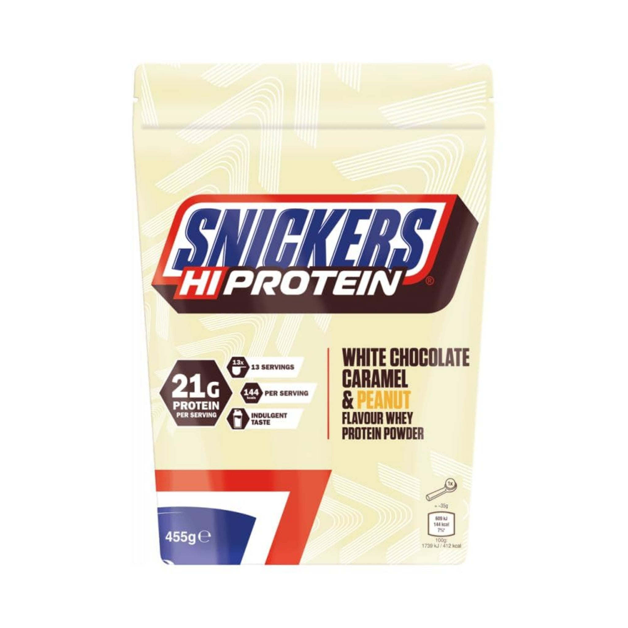 Snickers HI PROTEIN Caramel Peanut (455g)
