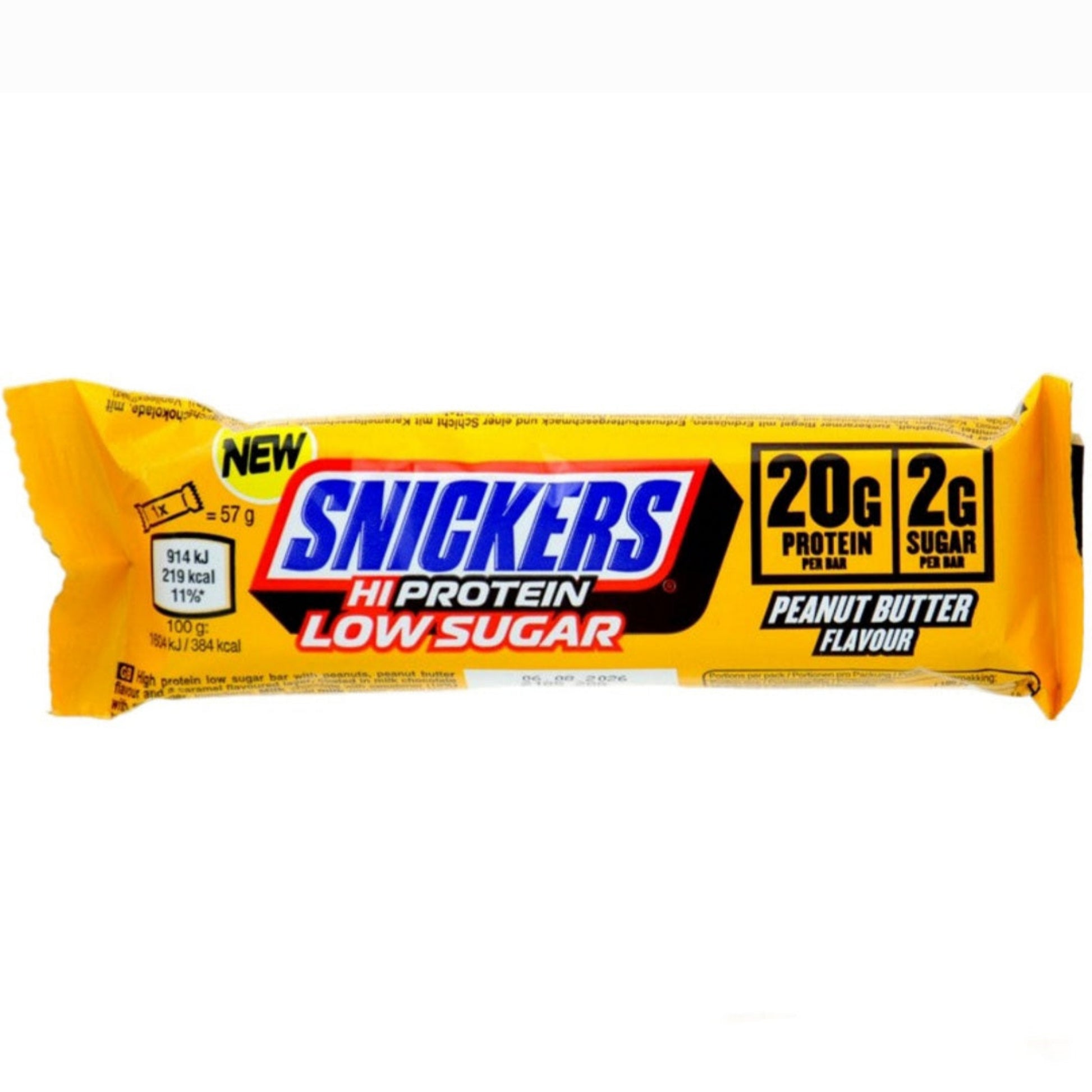 Snickers HI Protein Low Sugar Bar (12x57g)