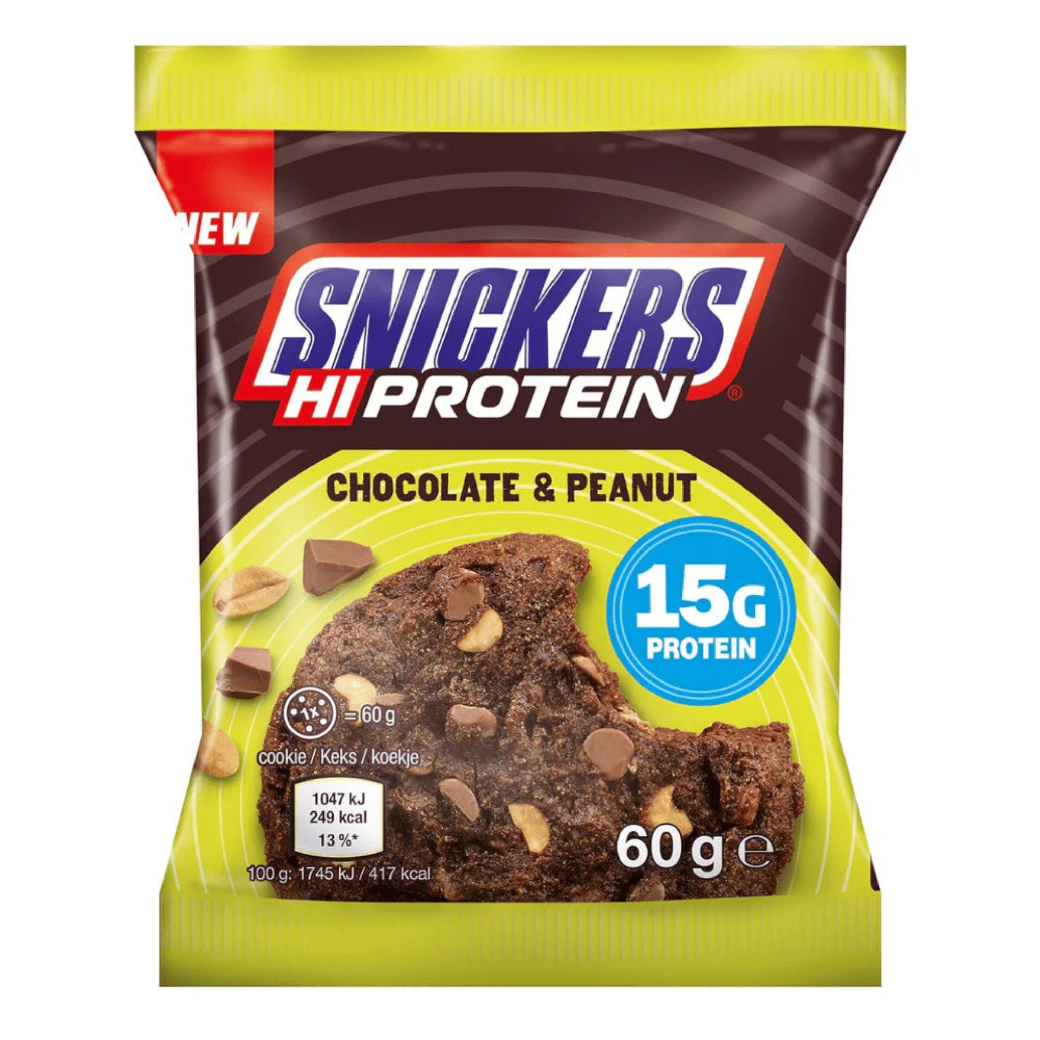 Snickers HI PROTEIN Cookie Peanut (12x60g)