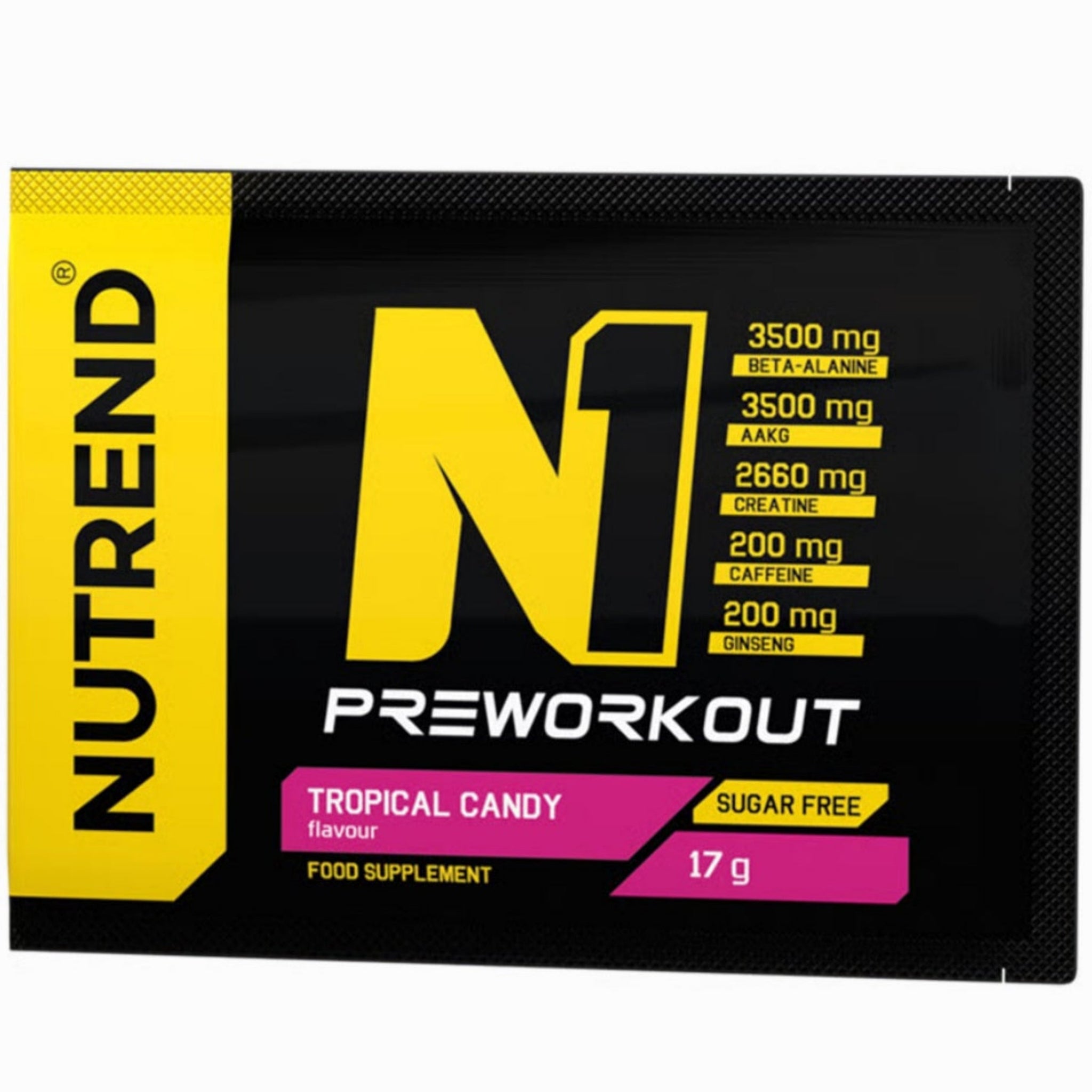 Nutrend N1 Pre-Workout (10x17g)