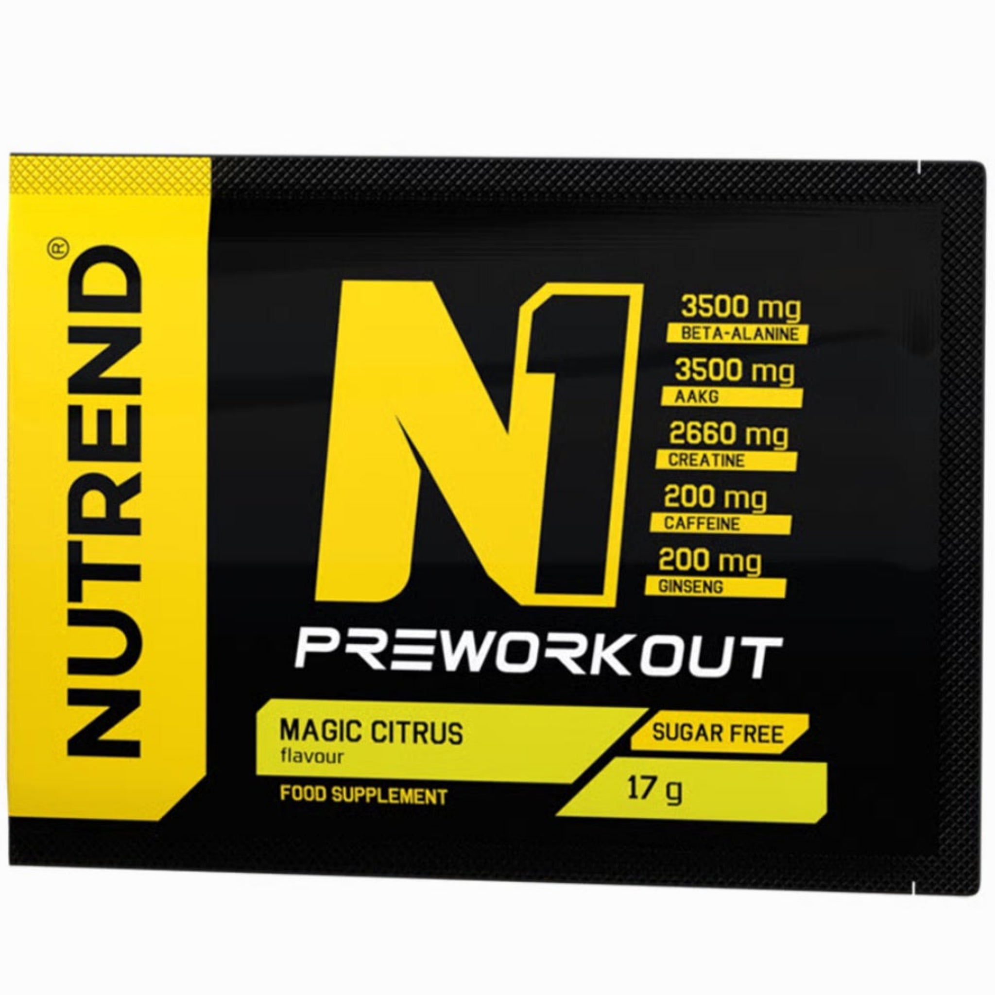 Nutrend N1 Pre-Workout (10x17g)