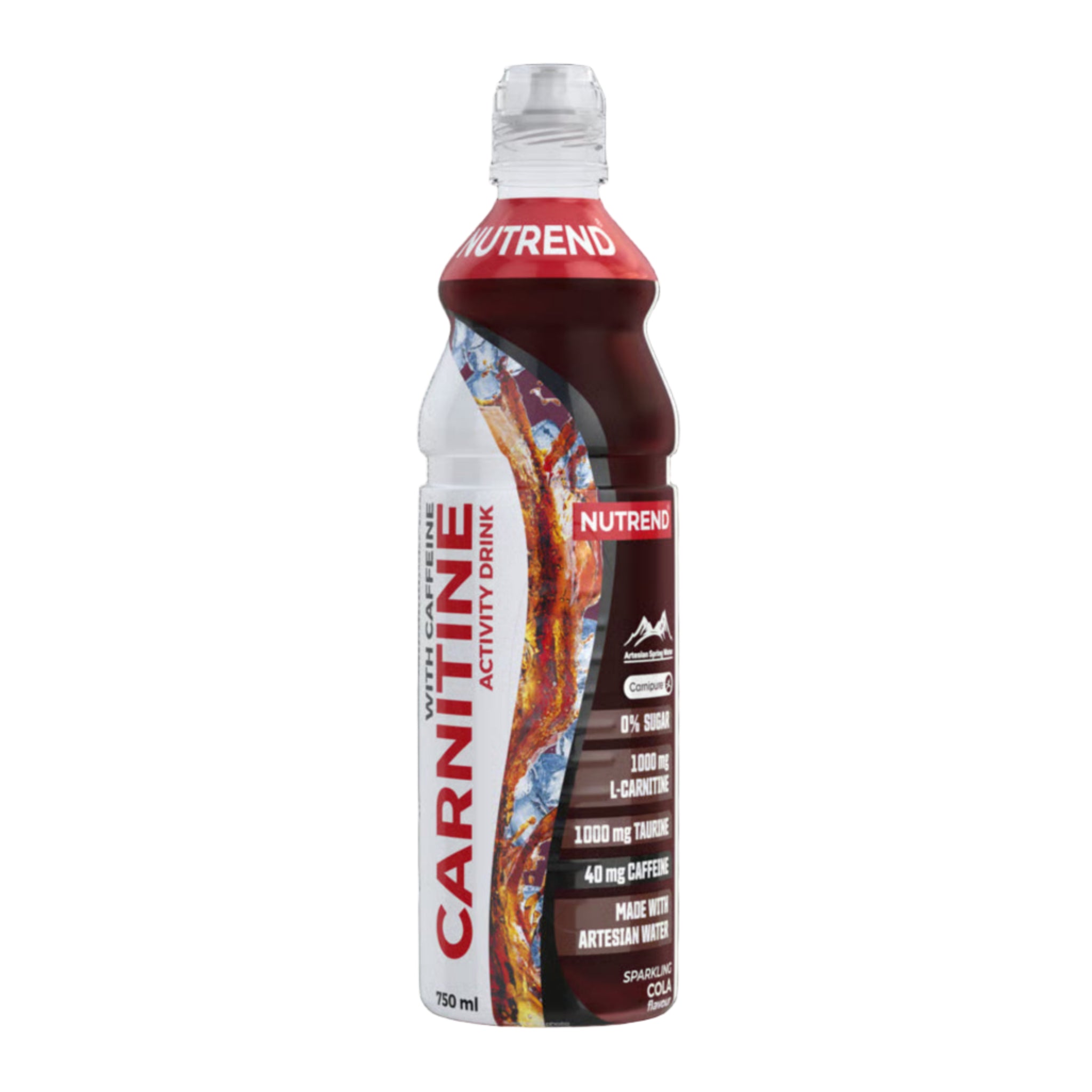 Nutrend Carnitine Activity Drink with Caffeine (8x750ml)