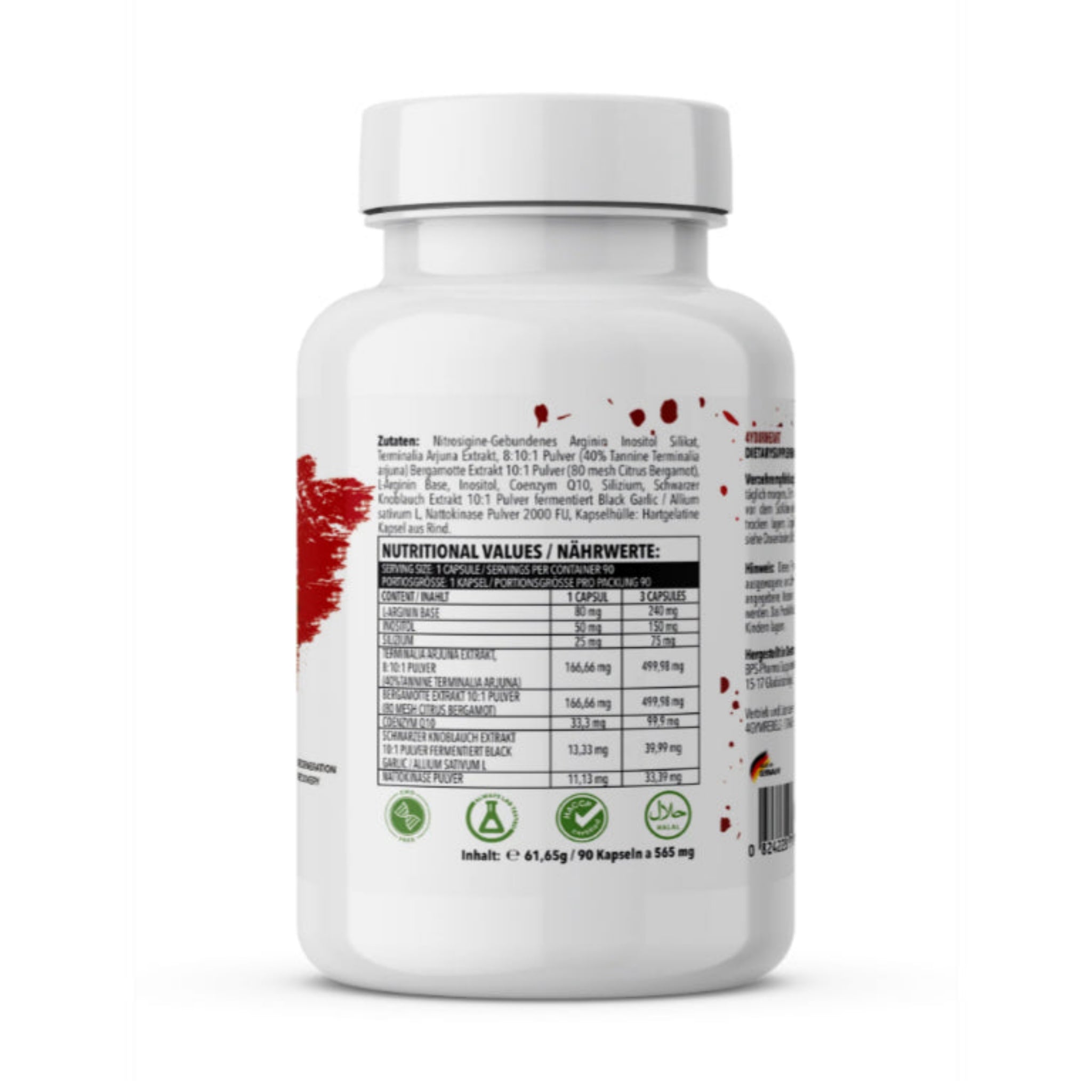 BPS-Pharma 4 Your Heart 100% 4U (90 Kapseln)