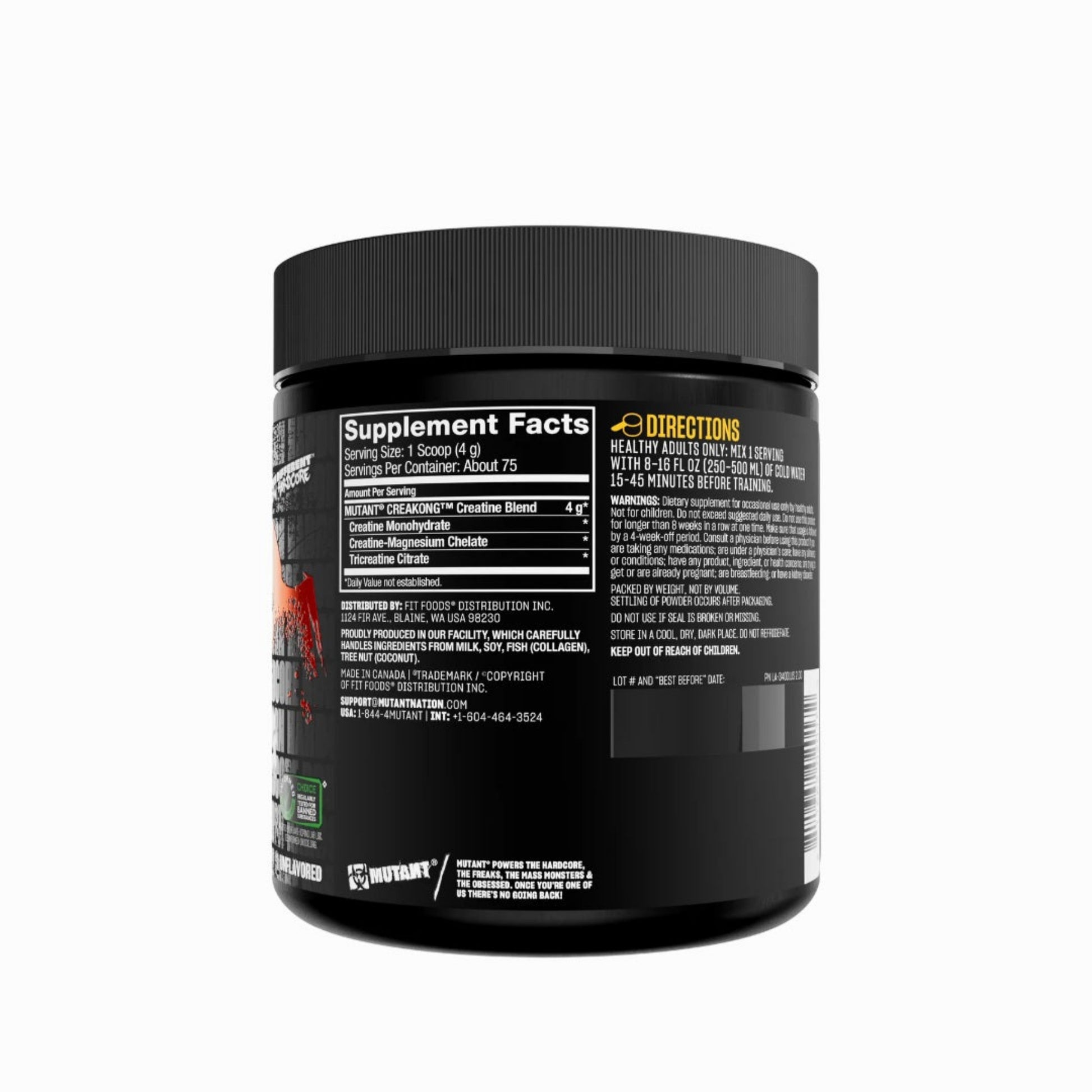Mutant CREAKONG Advanced Creatine Blend (300g)