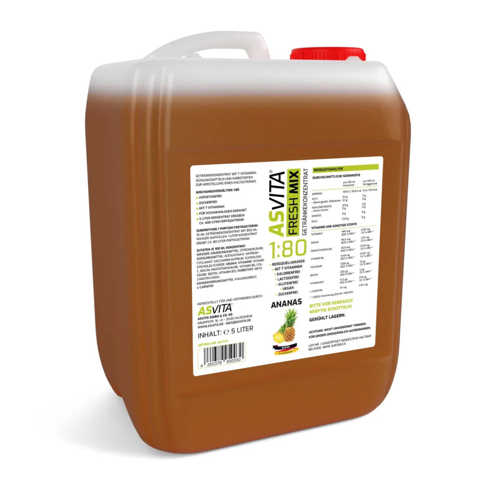 ASVita Fresh Mix 1:80 (5000ml)