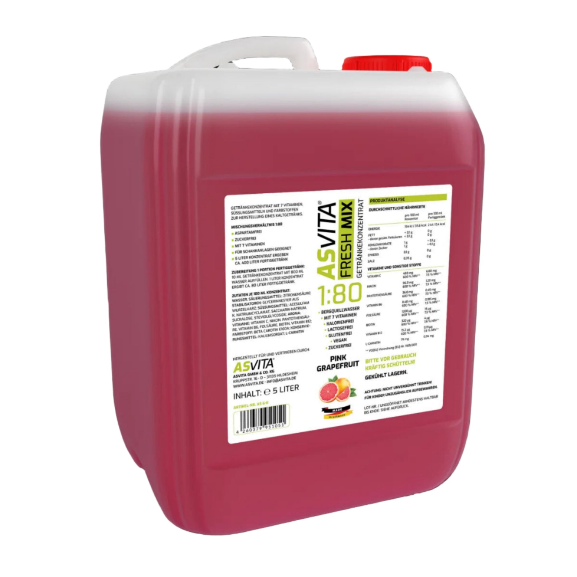 ASVita Fresh Mix 1:80 (5000ml)