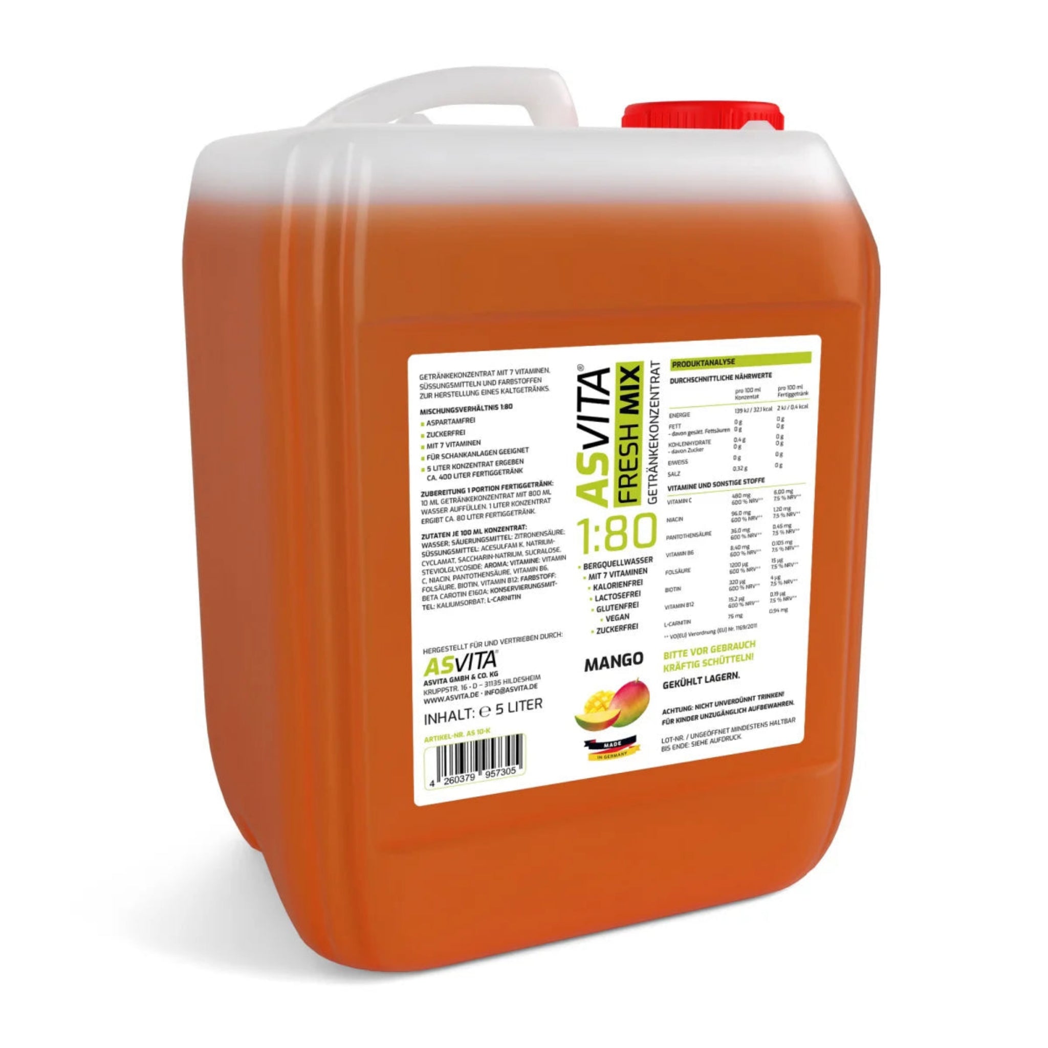 ASVita Fresh Mix 1:80 (5000ml)