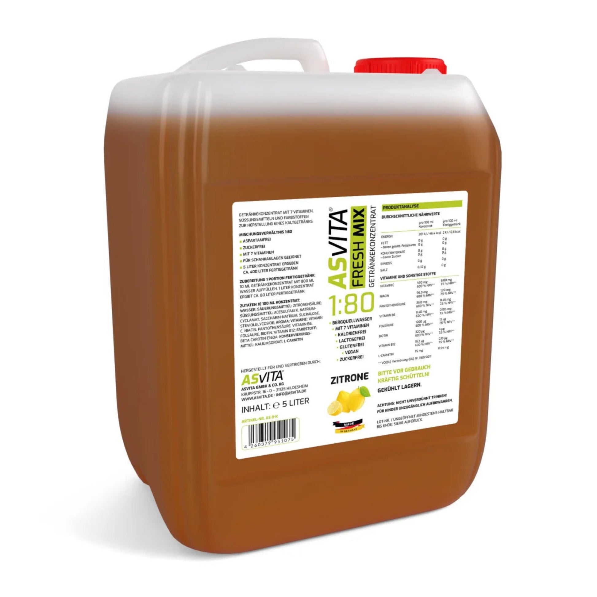 ASVita Fresh Mix 1:80 (5000ml)