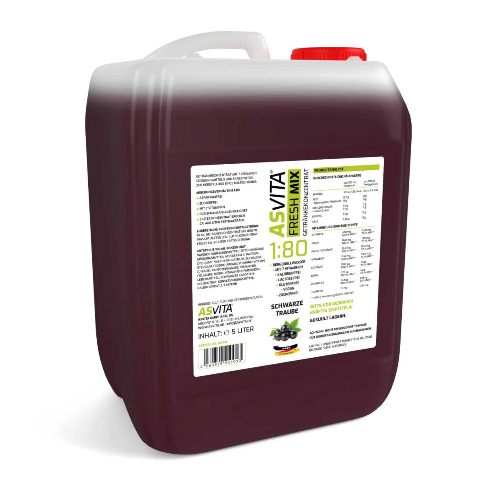 ASVita Fresh Mix 1:80 (5000ml)
