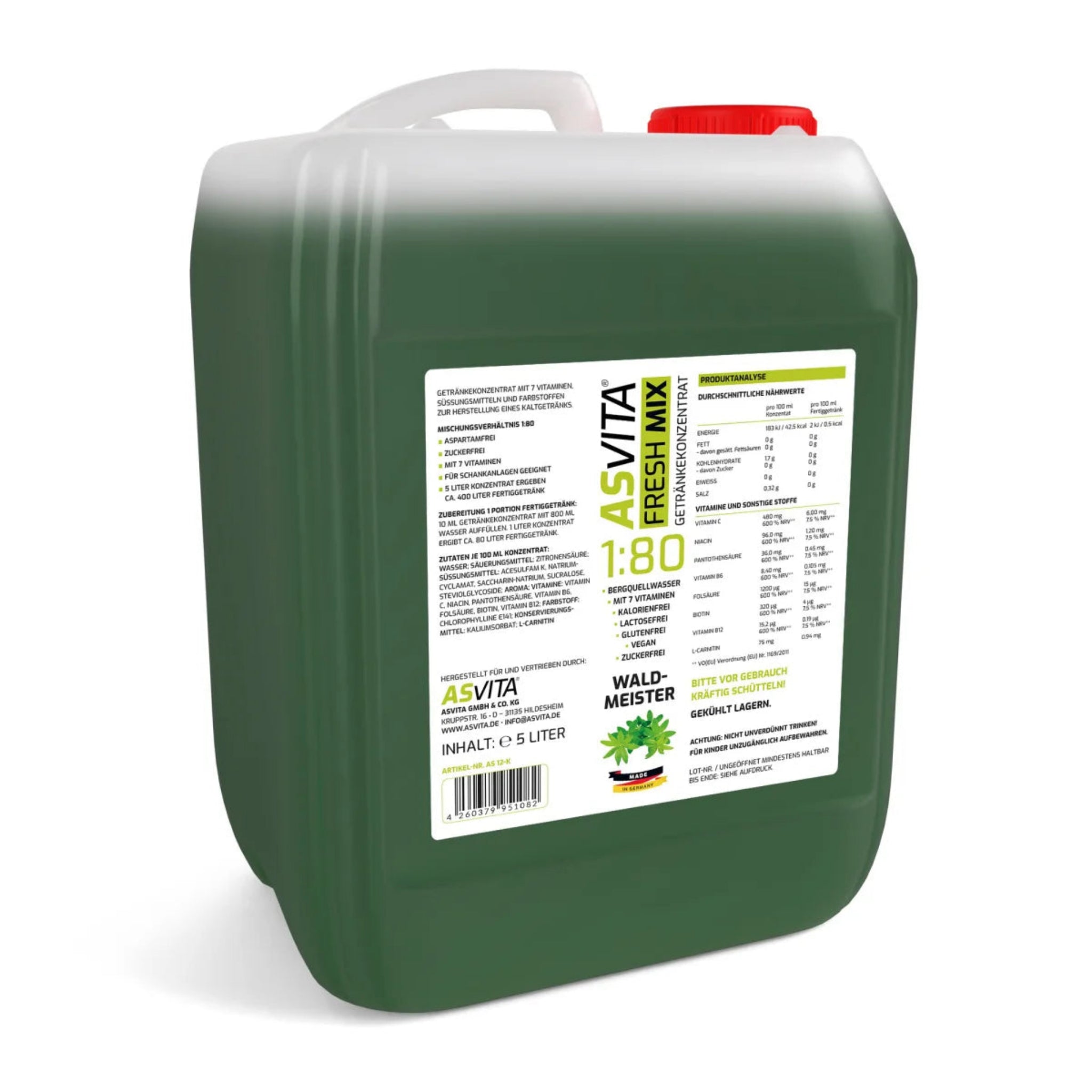 ASVita Fresh Mix 1:80 (5000ml)