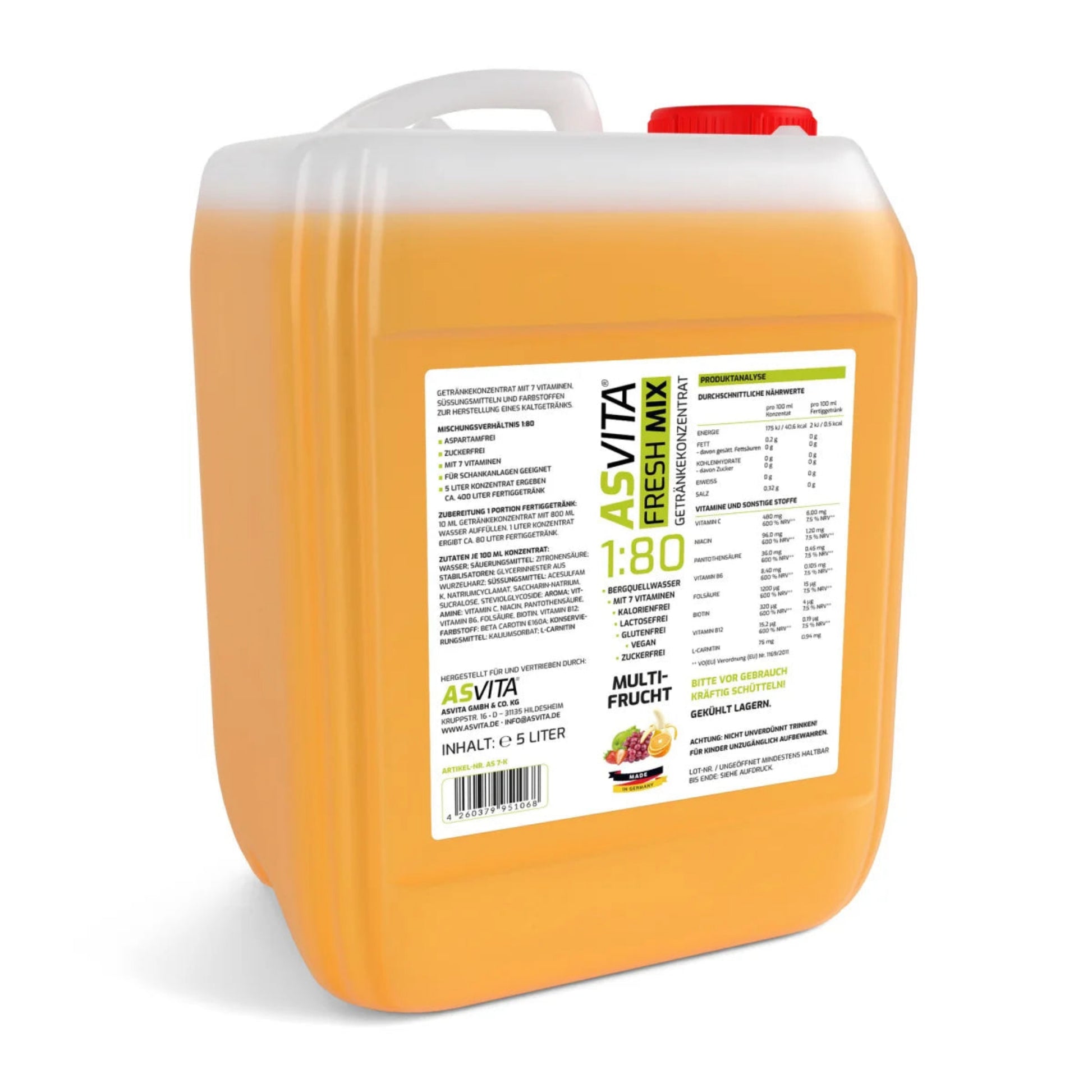 ASVita Fresh Mix 1:80 (5000ml)