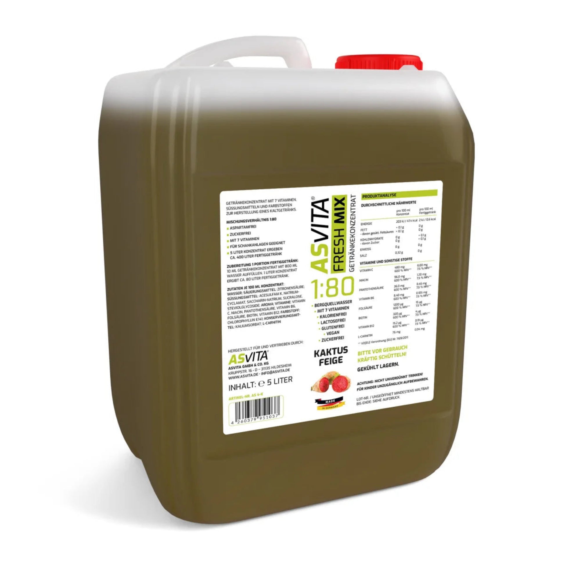 ASVita Fresh Mix 1:80 (5000ml)