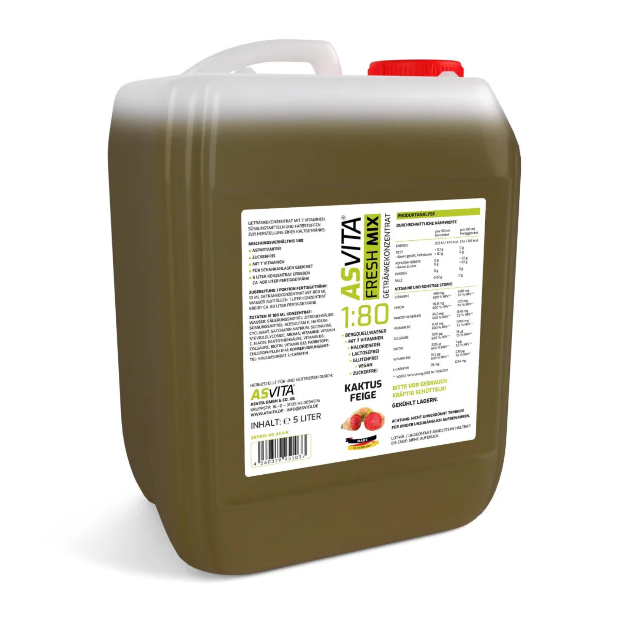 ASVita Fresh Mix 1:80 (5000ml)