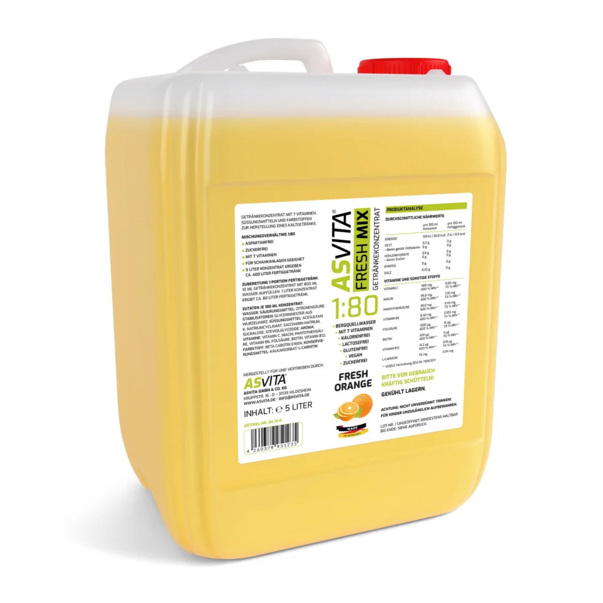 ASVita Fresh Mix 1:80 (5000ml)