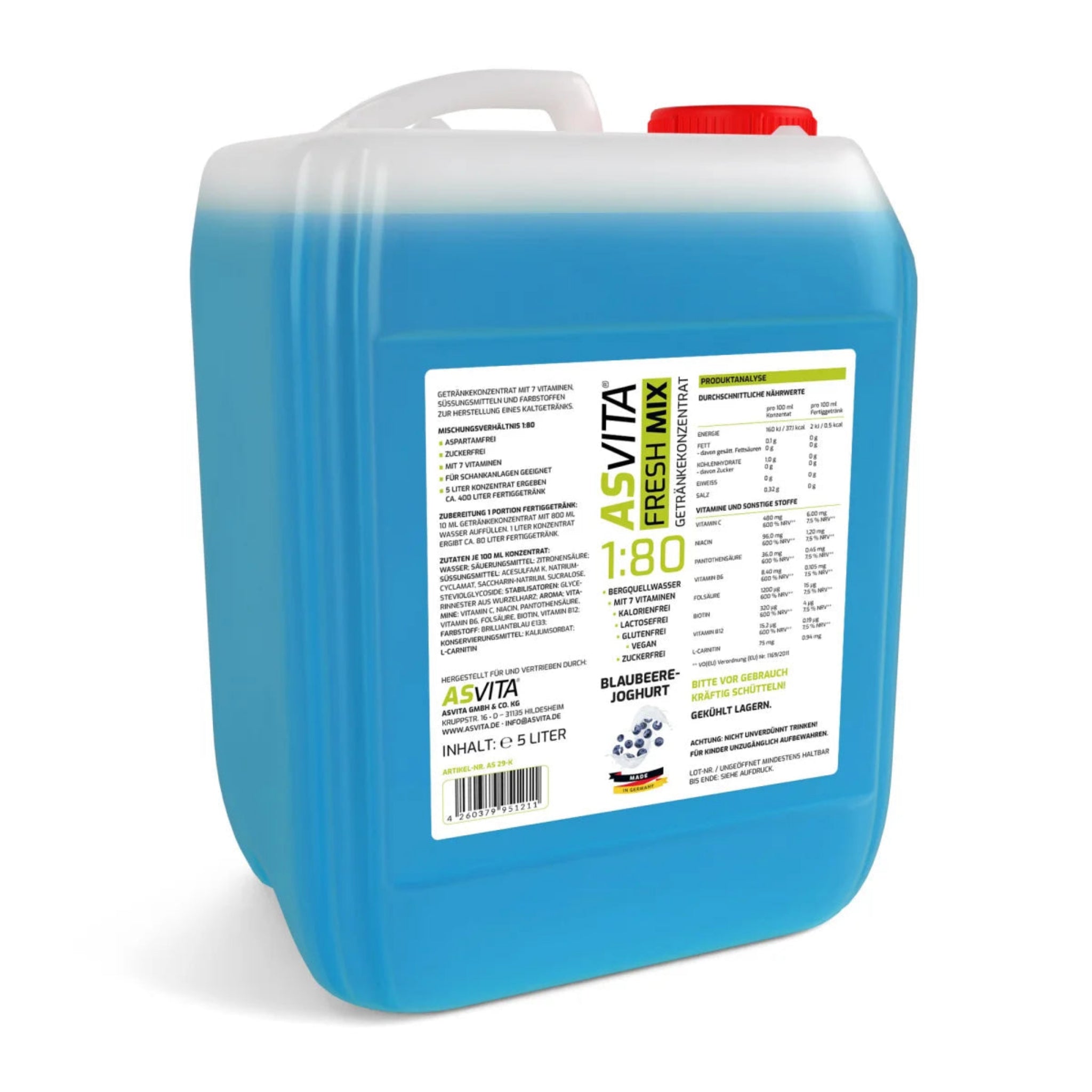ASVita Fresh Mix 1:80 (5000ml)