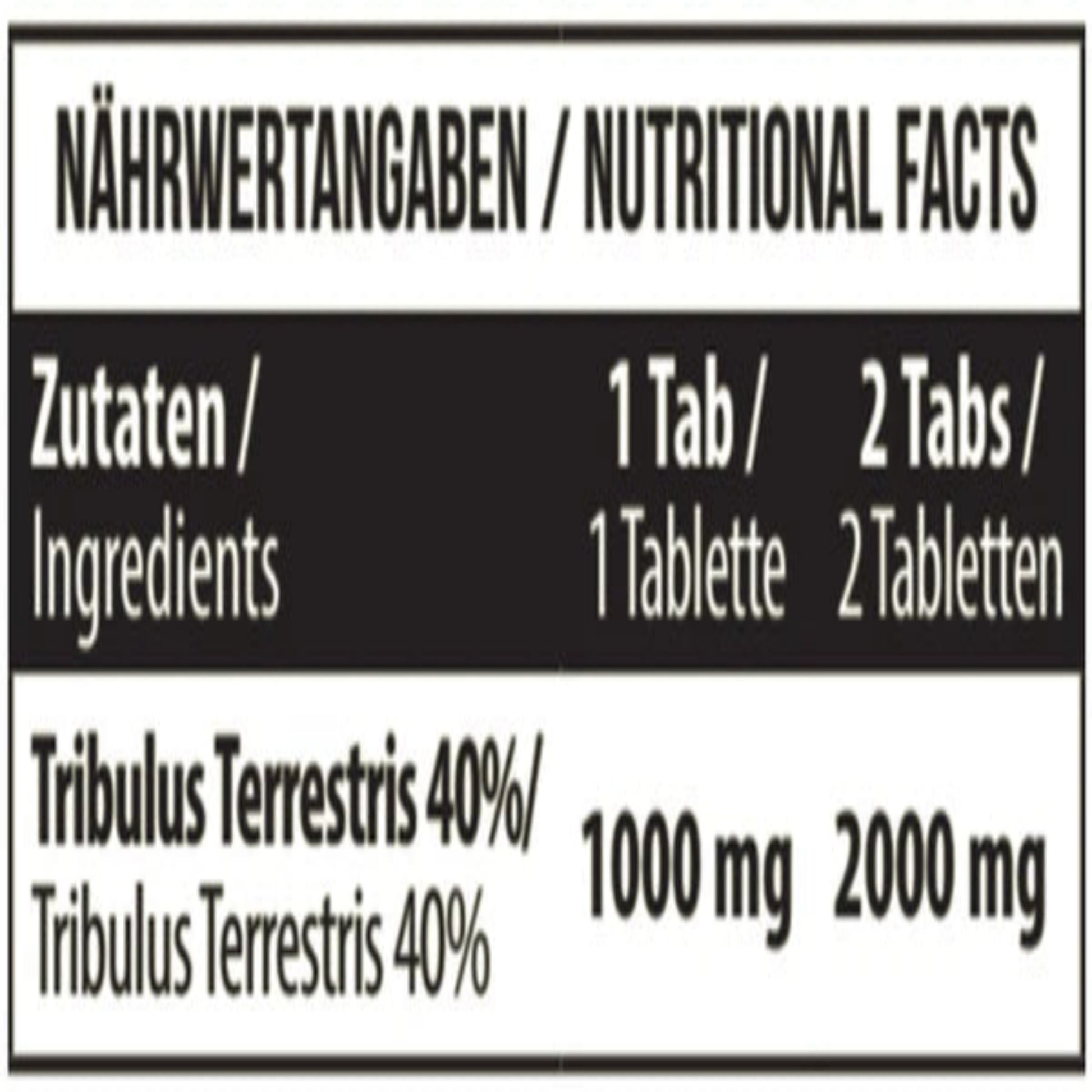 MST Tribulus 1000mg (90 Tabletten)