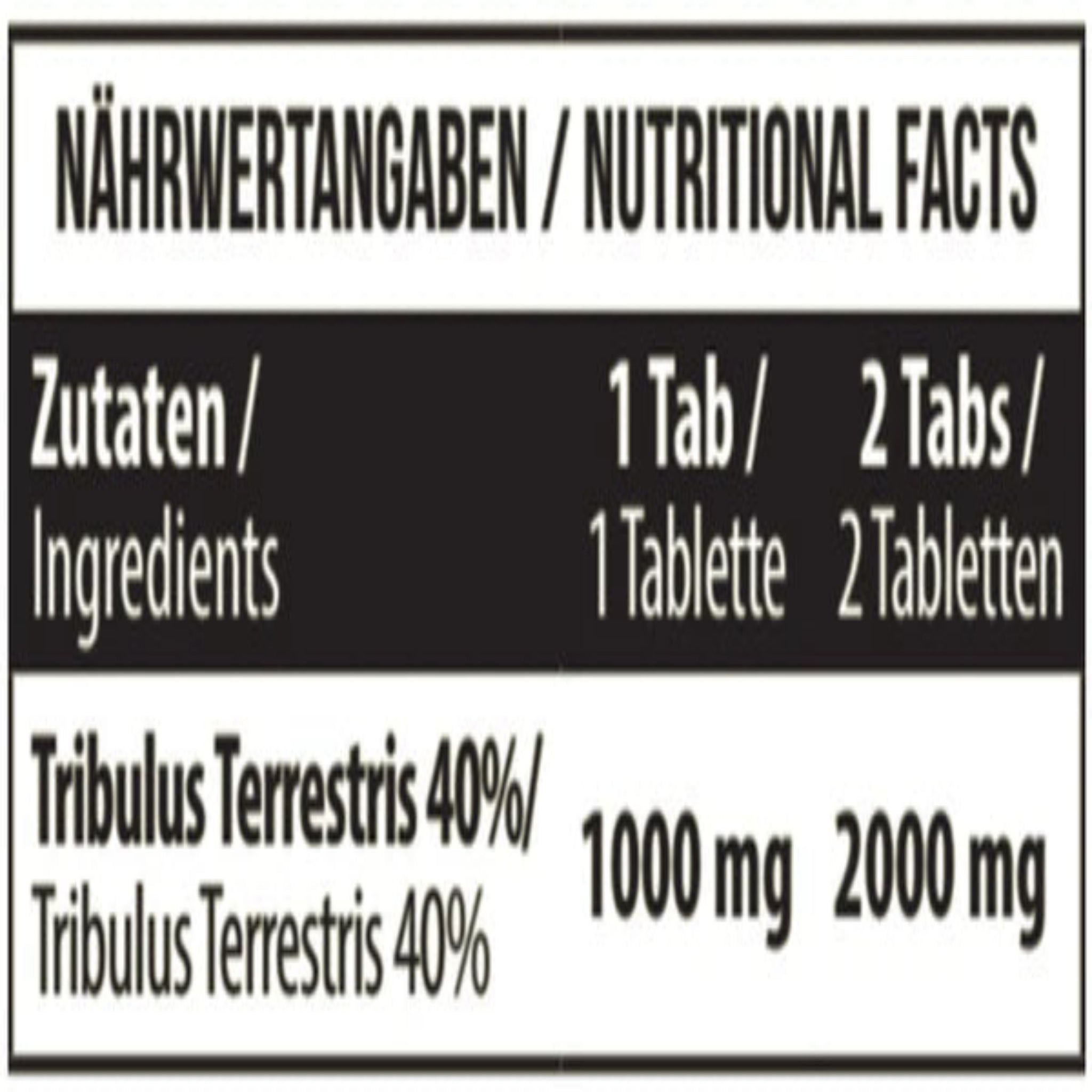 MST Tribulus 1000mg (90 Tabletten)