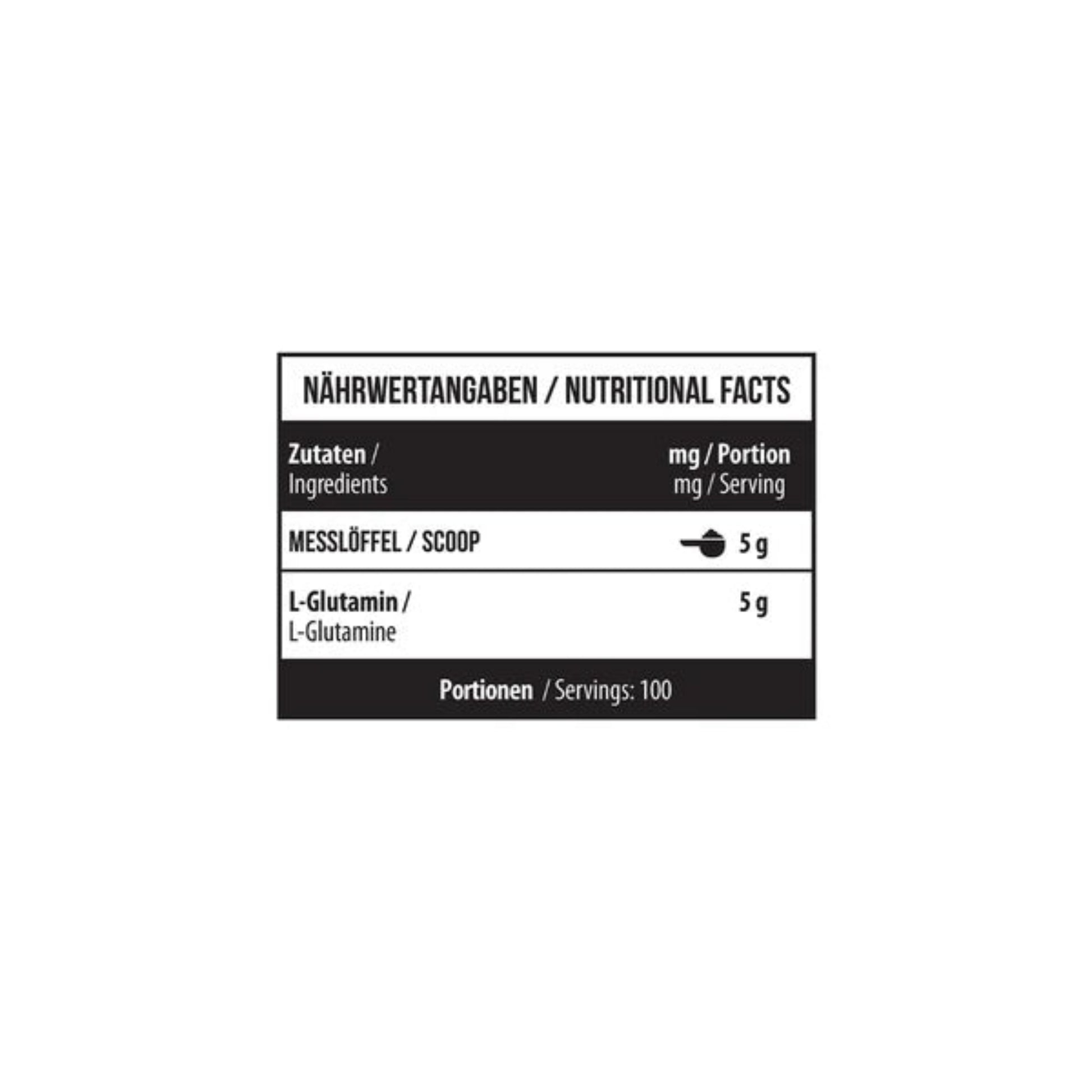 MST Glutamine Unflavored (500g)