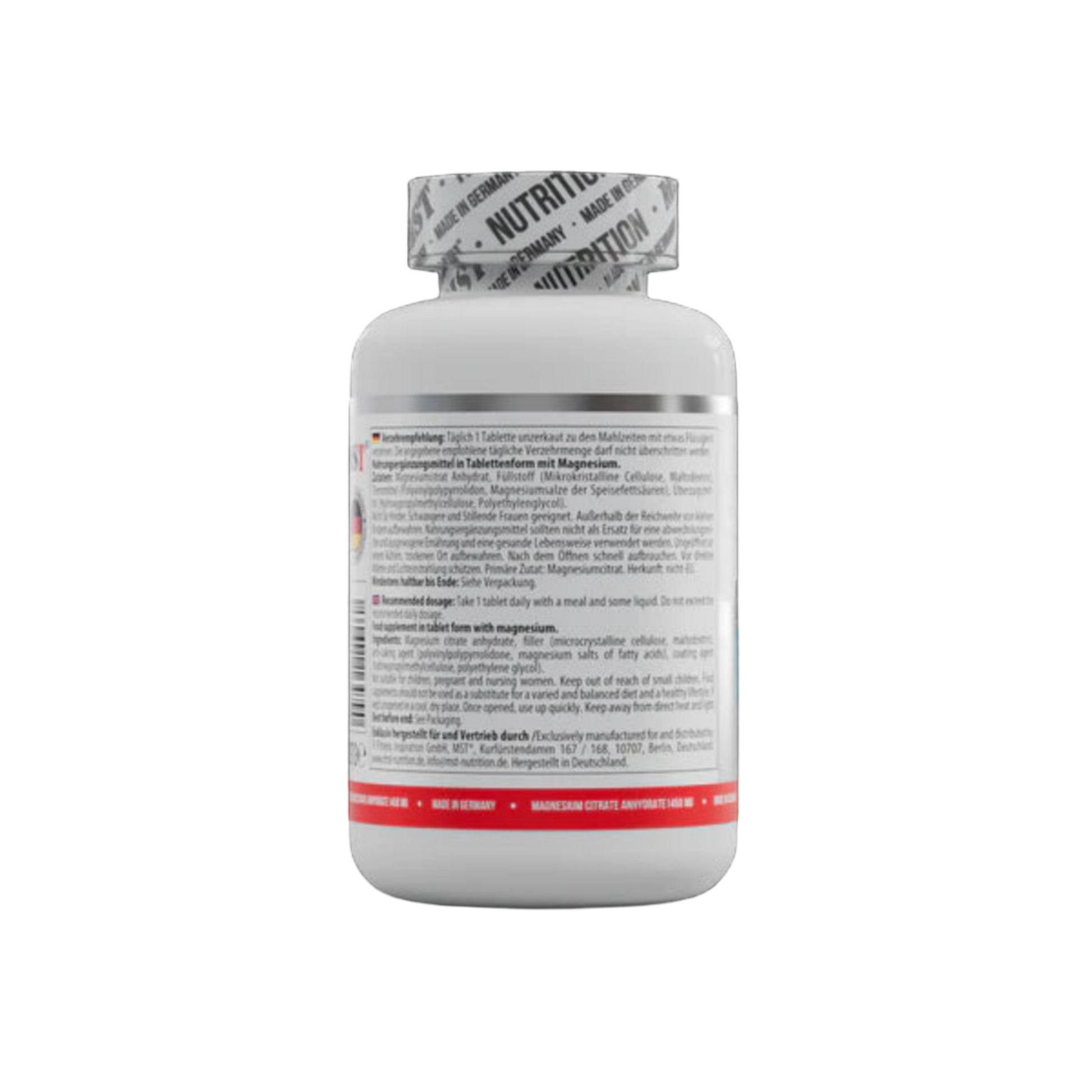 MST Magnesium Citrat 200mg (180 Tabletten)
