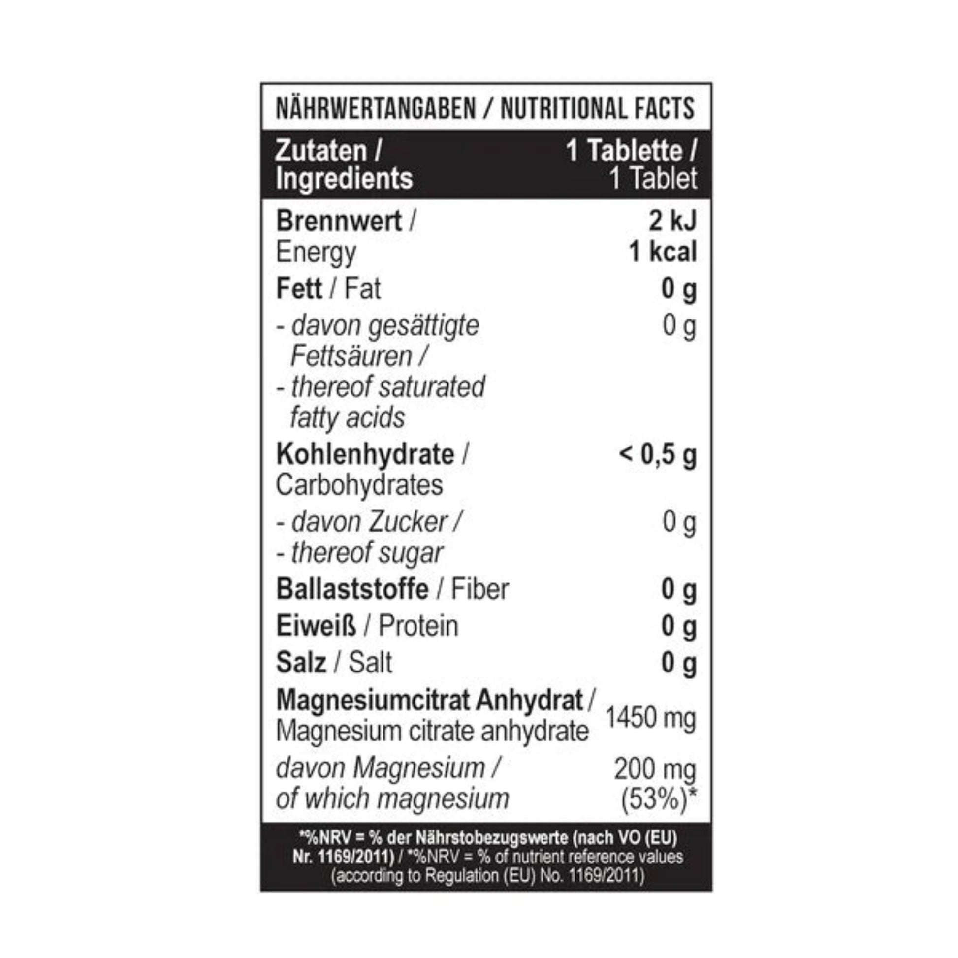 MST Magnesium Citrat 200mg (180 Tabletten)