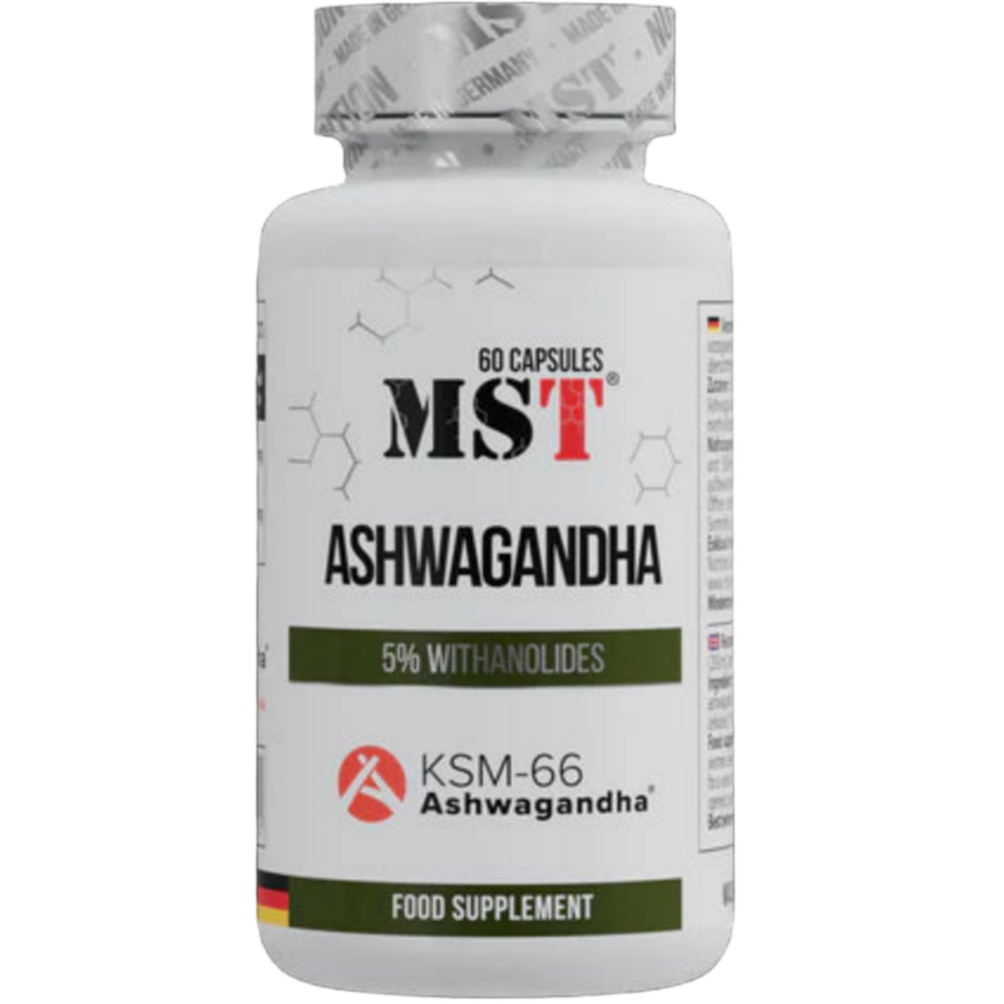 MST Ashwagandha KSM 66® (60 Kapseln)