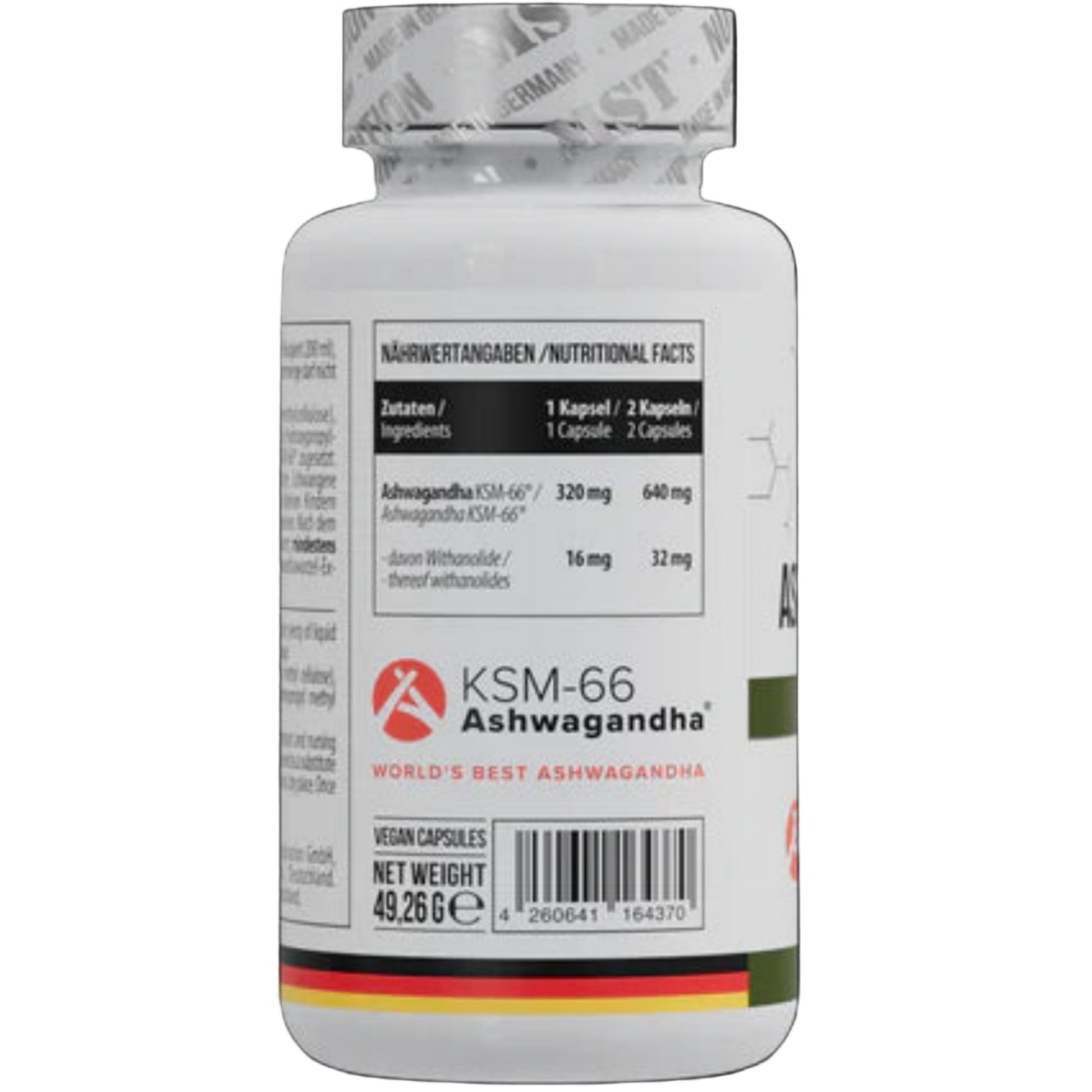 MST Ashwagandha KSM 66® (60 Kapseln)