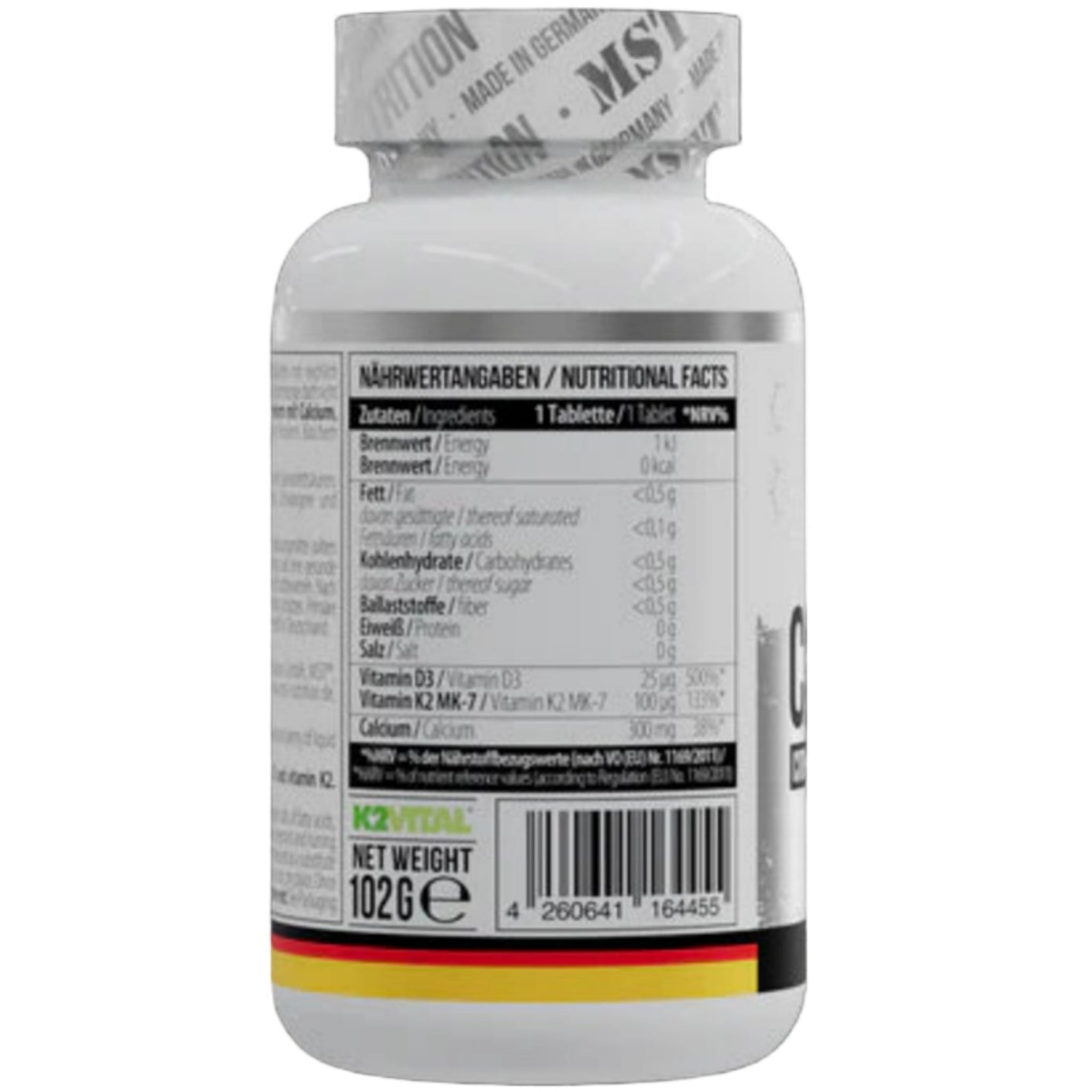 MST Calcium Citrate D3 K2VITAL® (60 Tabletten)