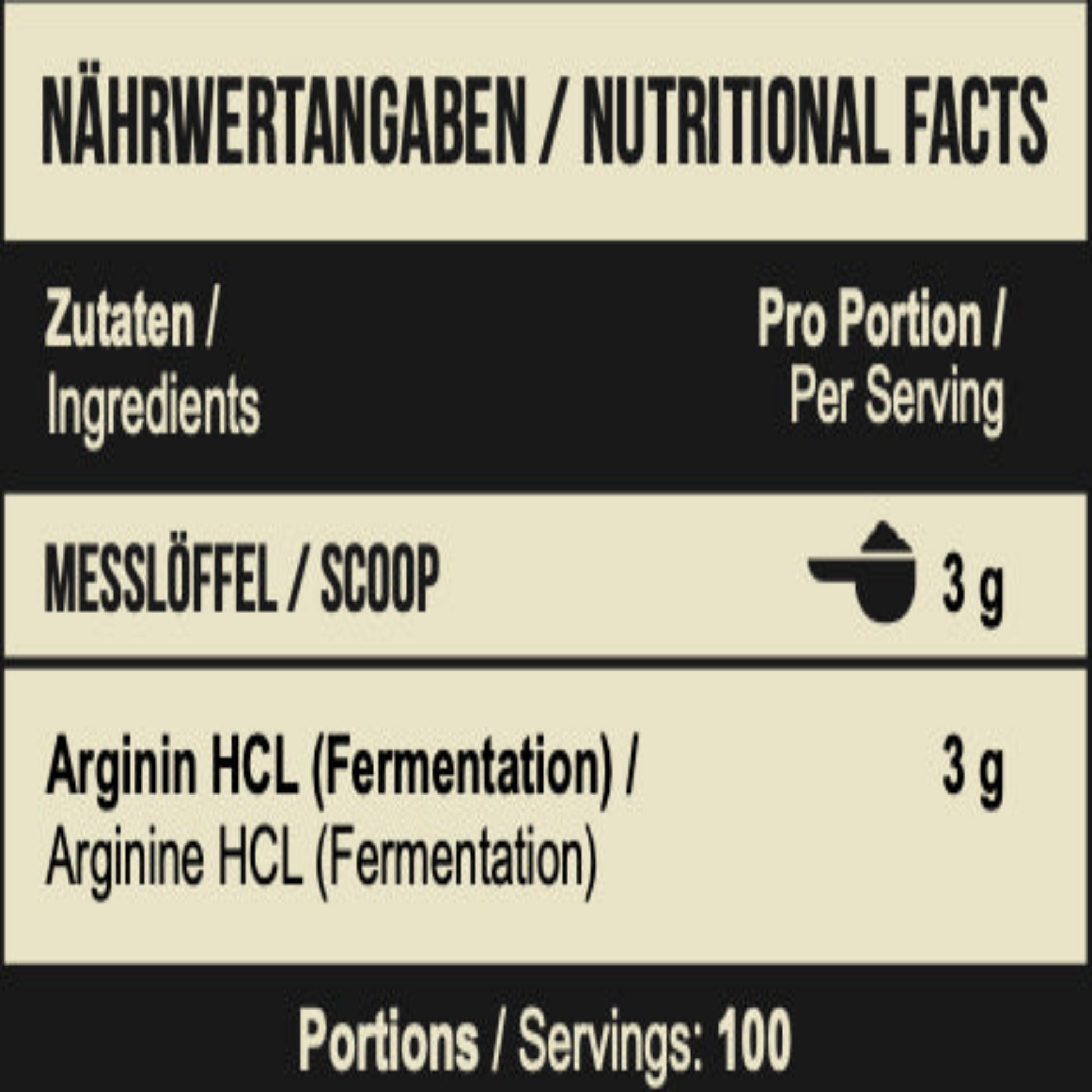 MST Arginine HCL Unflavored (300g)