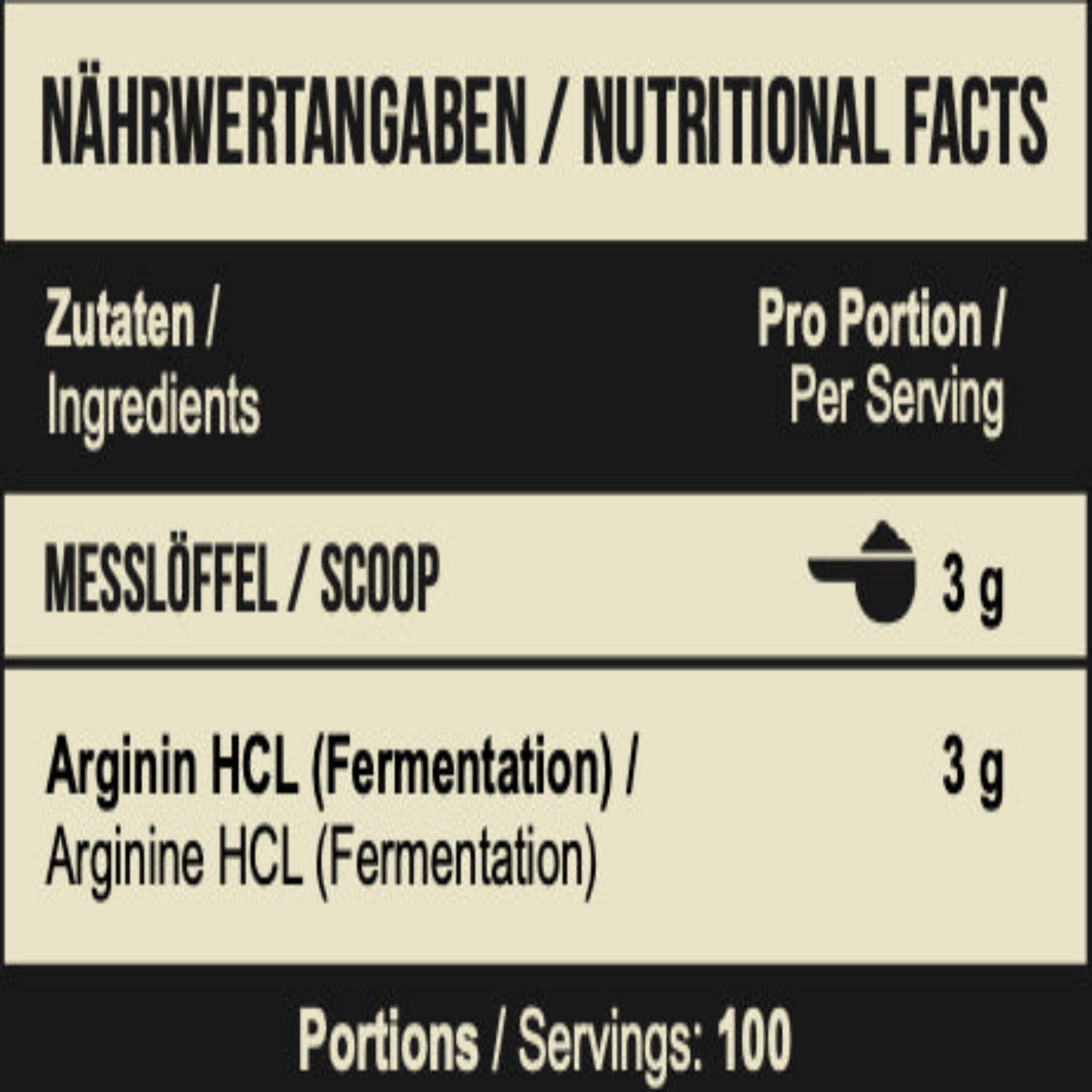 MST Arginine HCL Unflavored (300g)