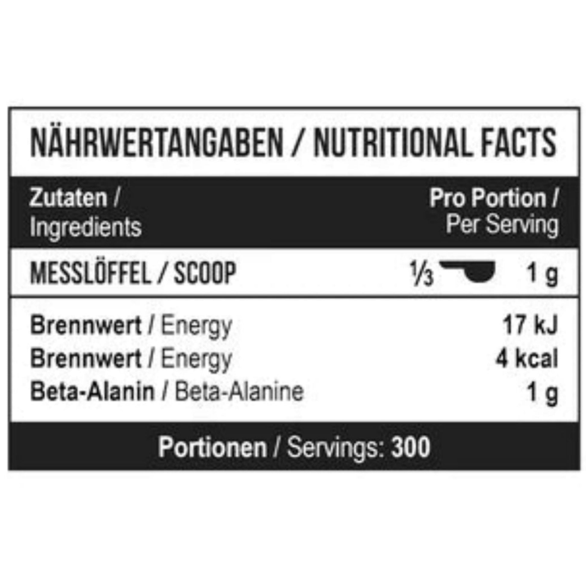 MST Beta Alanine (300g)