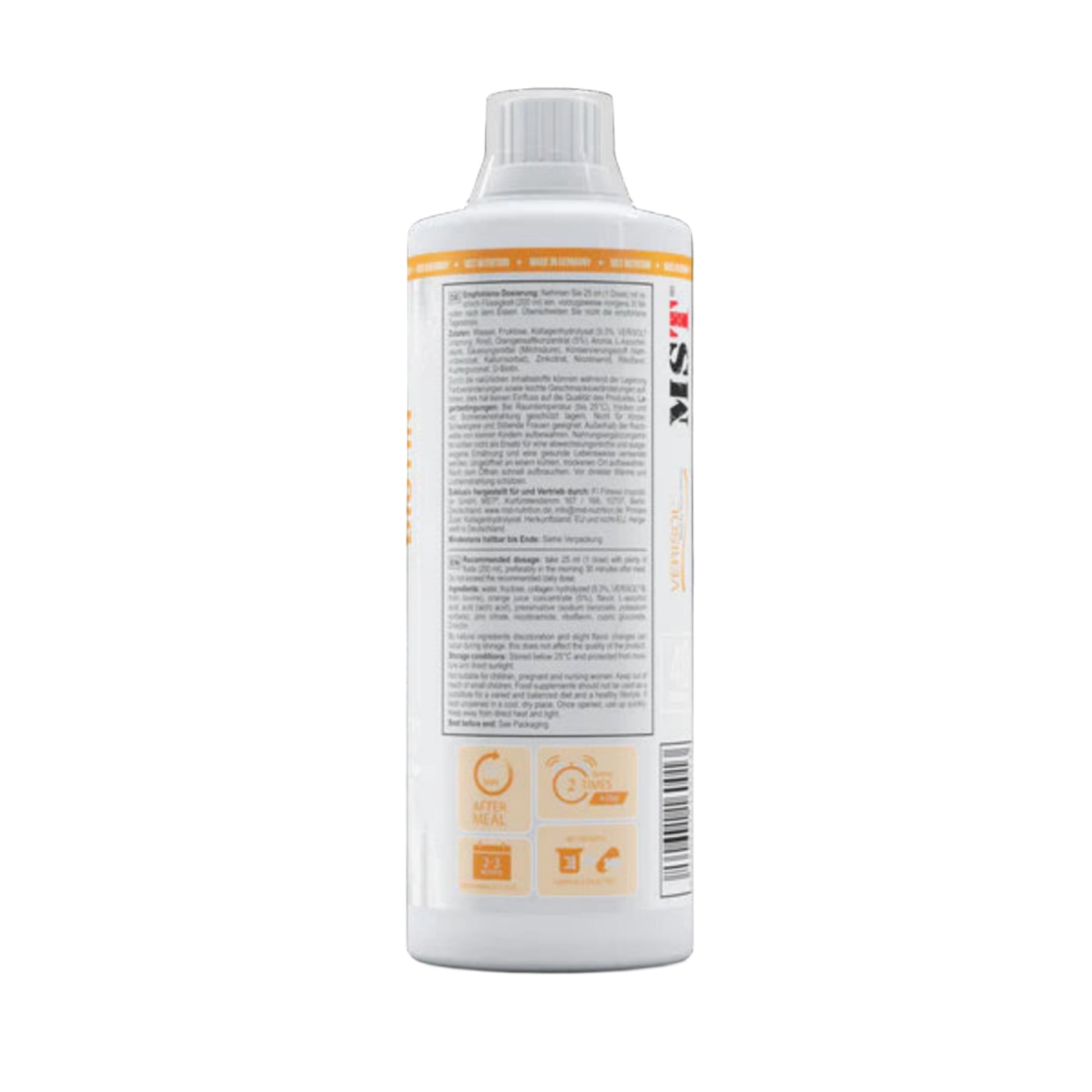 MST Collagen Peptides Verisol® Orange Juice (1000ml)