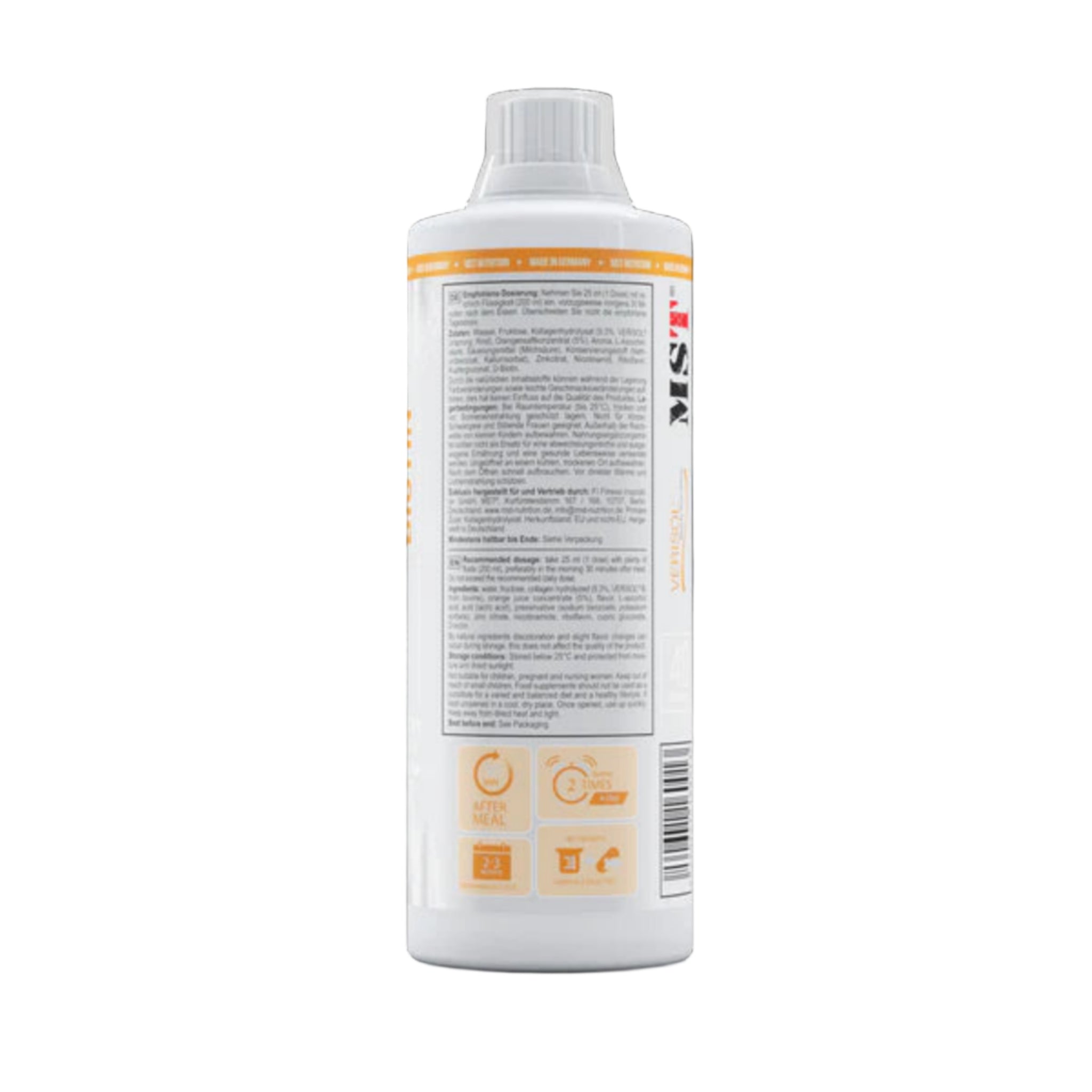 MST Collagen Peptides Verisol® Orange Juice (1000ml)