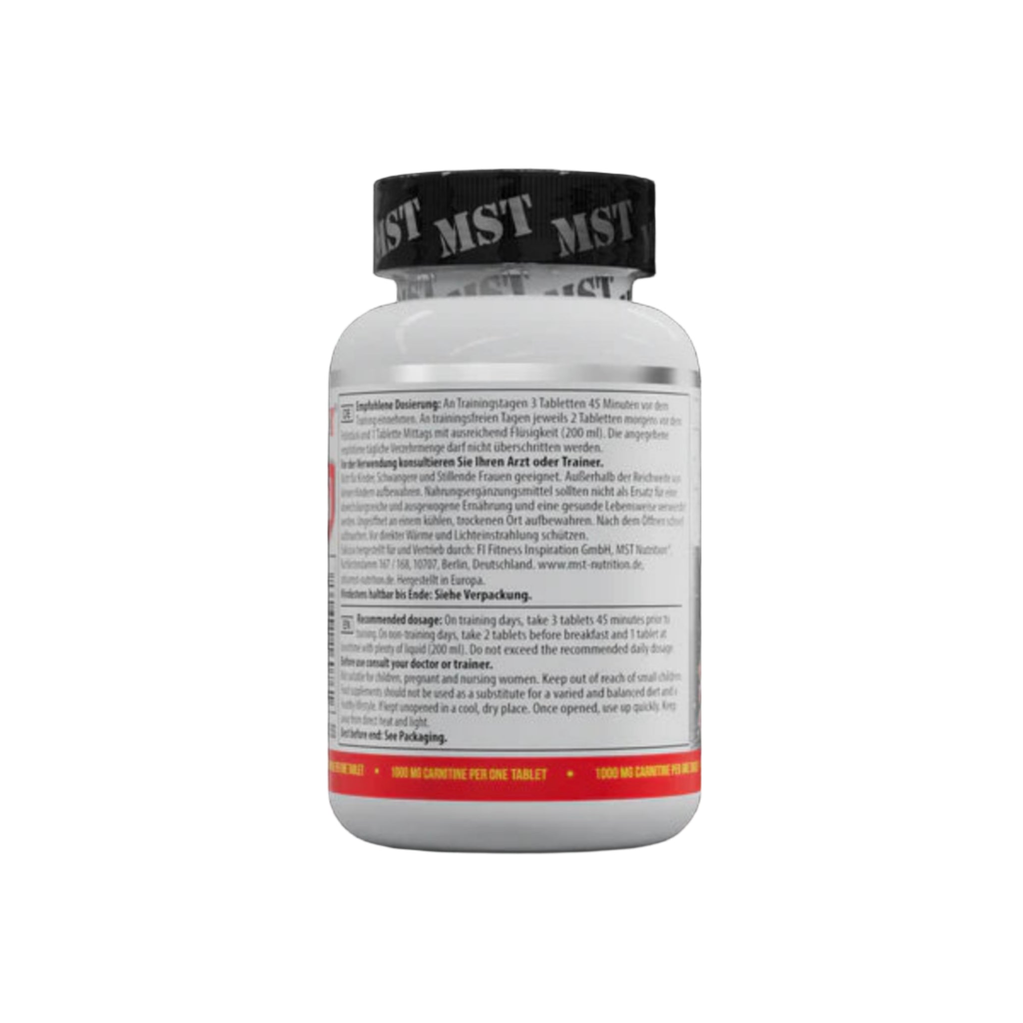 MST L-Carnitine 1000mg (90 Tabletten)