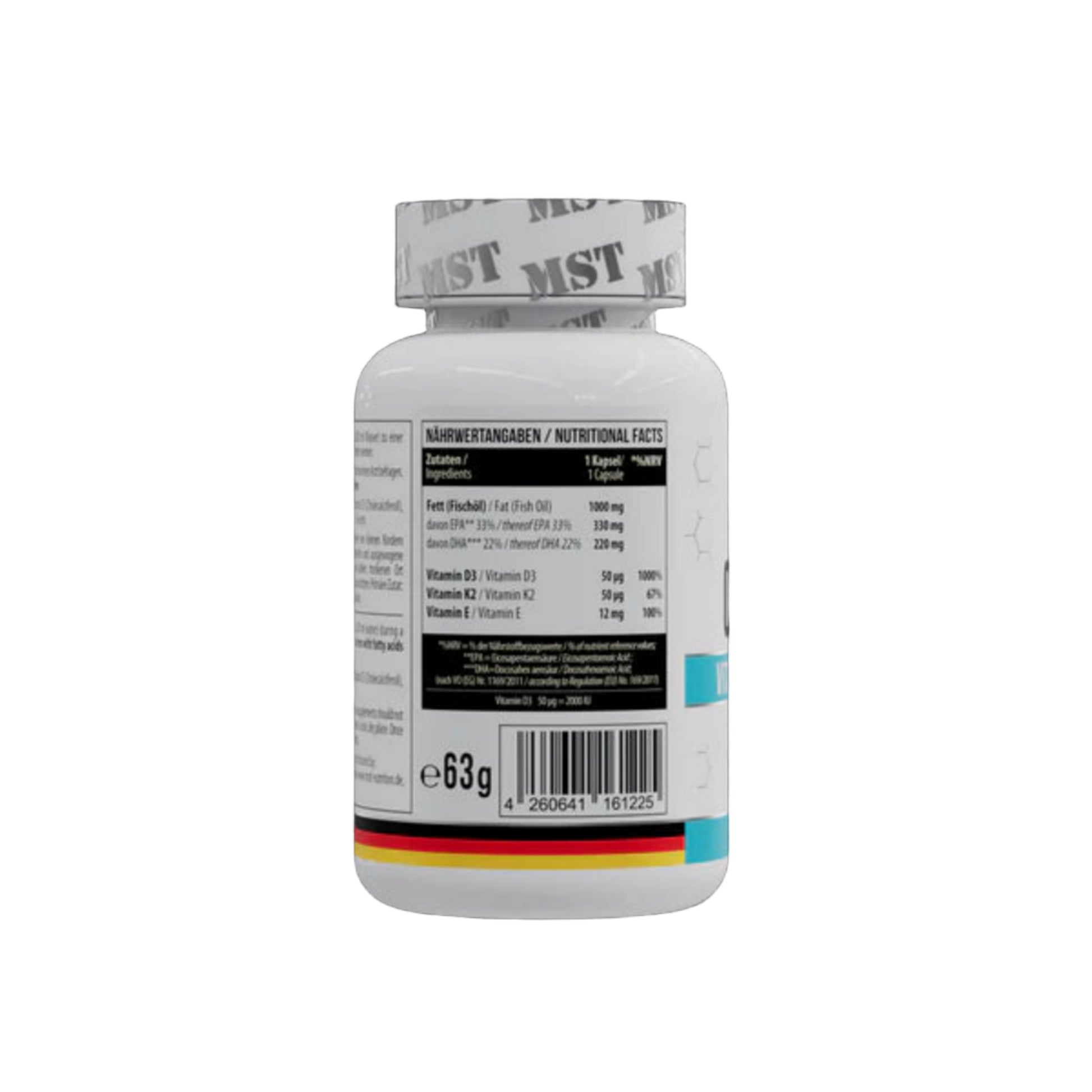 MST Omega 3 + D3 + K2 (60 Kapseln)