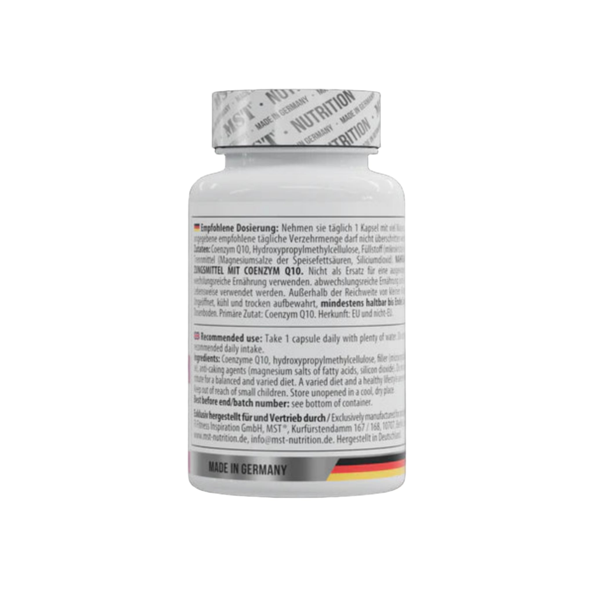 MST Coenzyme Q10 200mg (60 Kapseln)