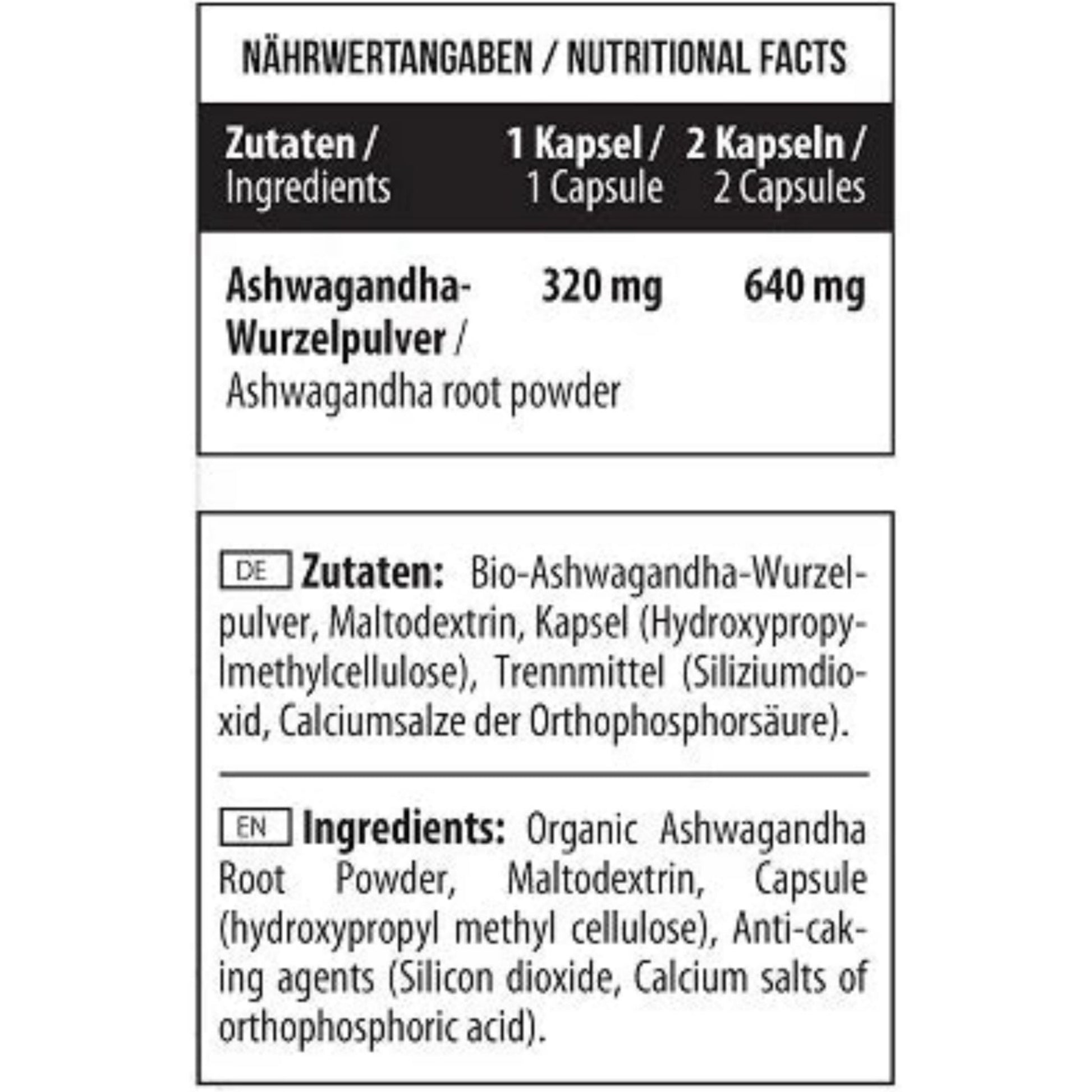 MST Ashwaghanda (100 Kapseln)