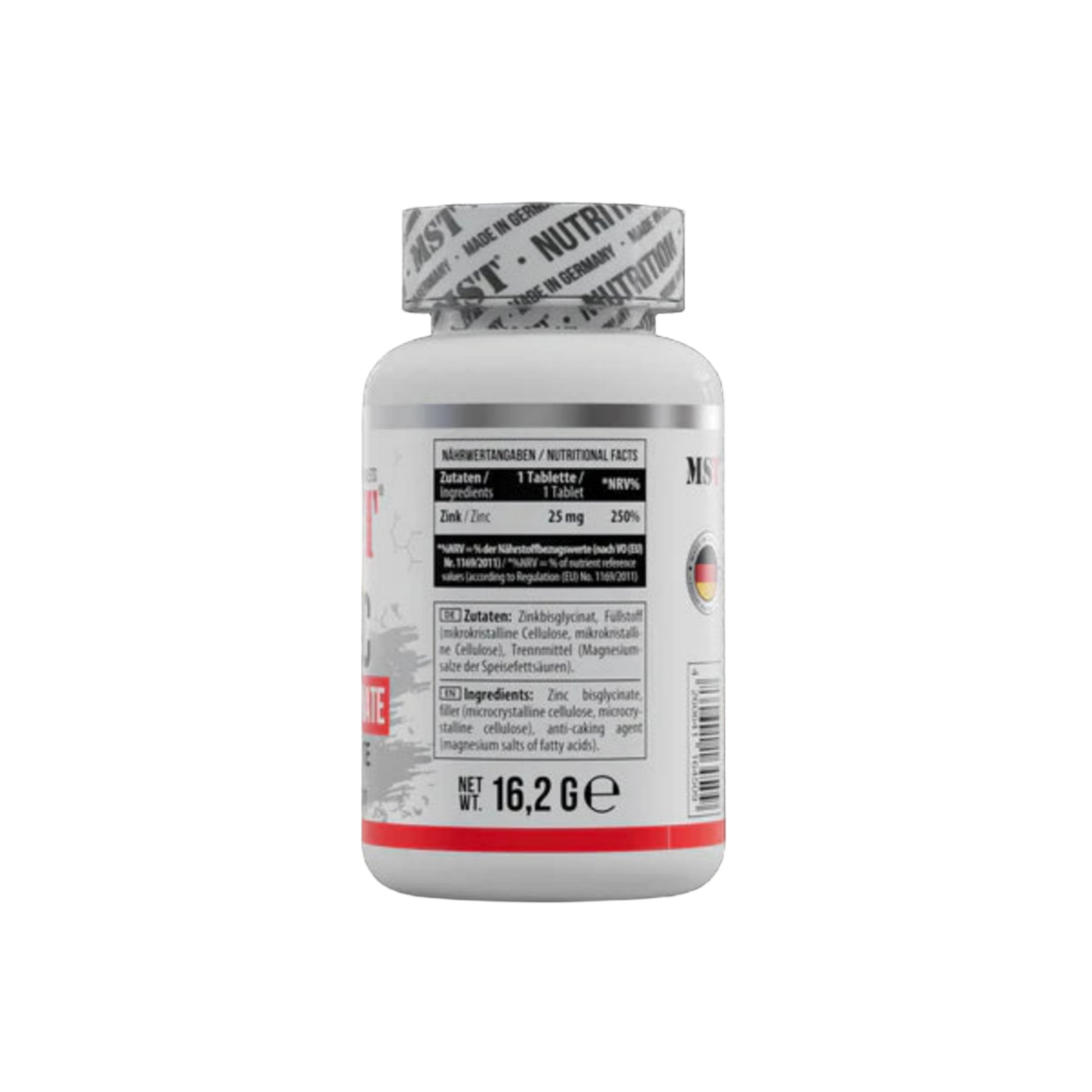 MST Zinc Chelate Bisglycinate (90 Tabletten)