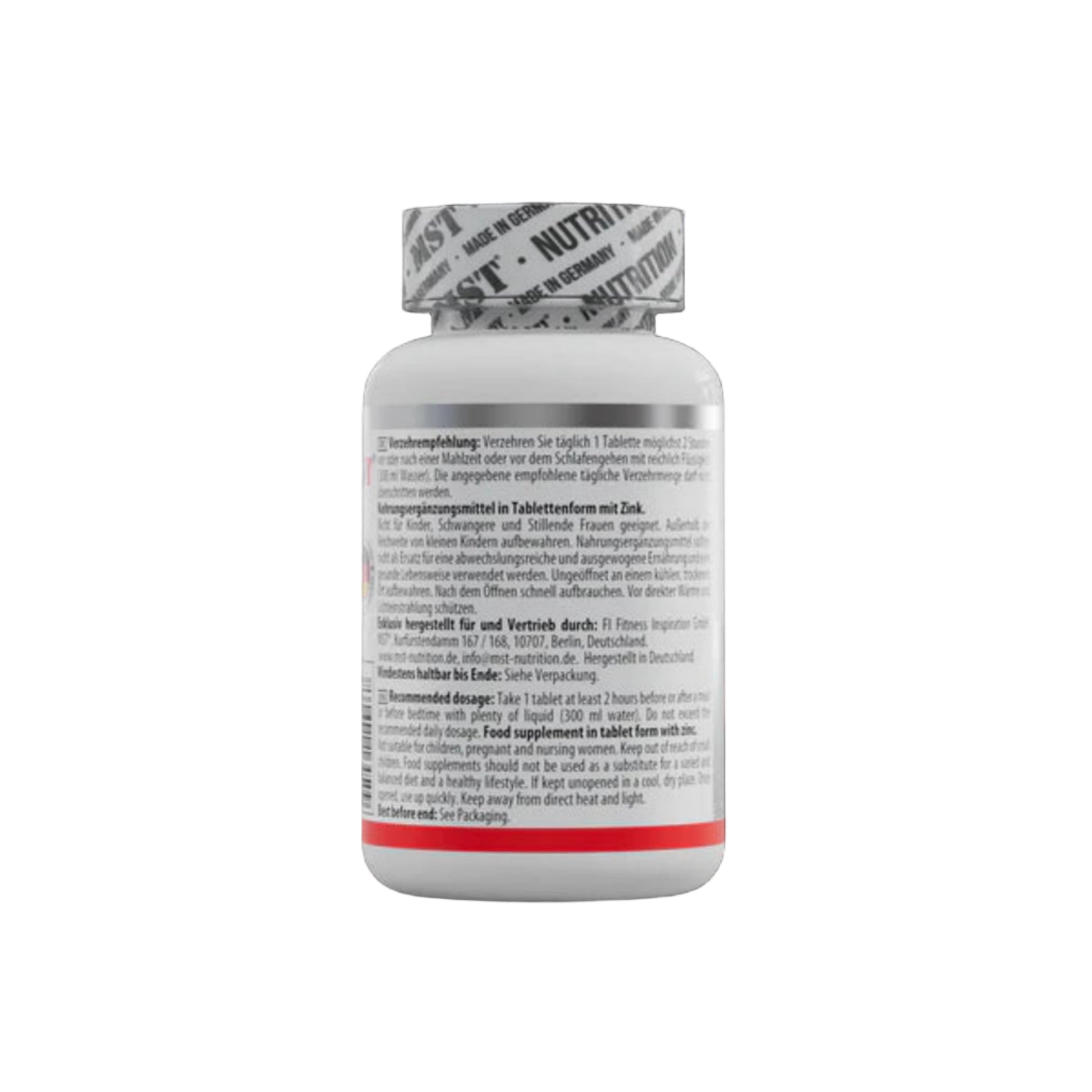 MST Zinc Chelate Bisglycinate (90 Tabletten)
