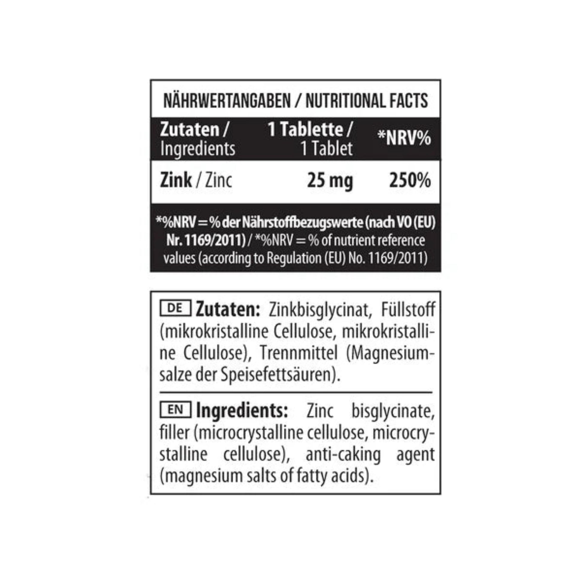 MST Zinc Chelate Bisglycinate (90 Tabletten)